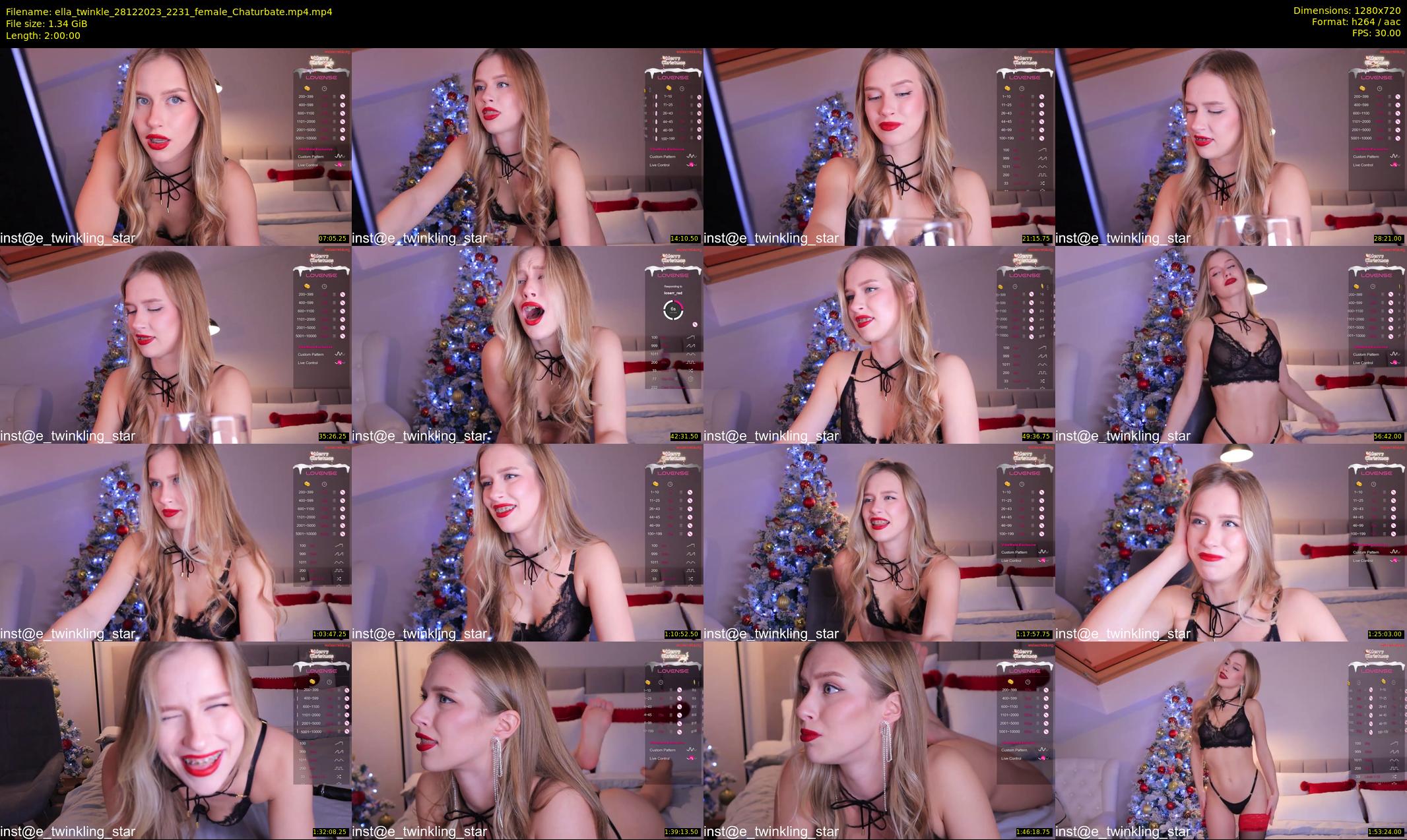 ella_twinkle — 120 minute Chaturbate female cam show recording, 720p, Dec 28, 2023