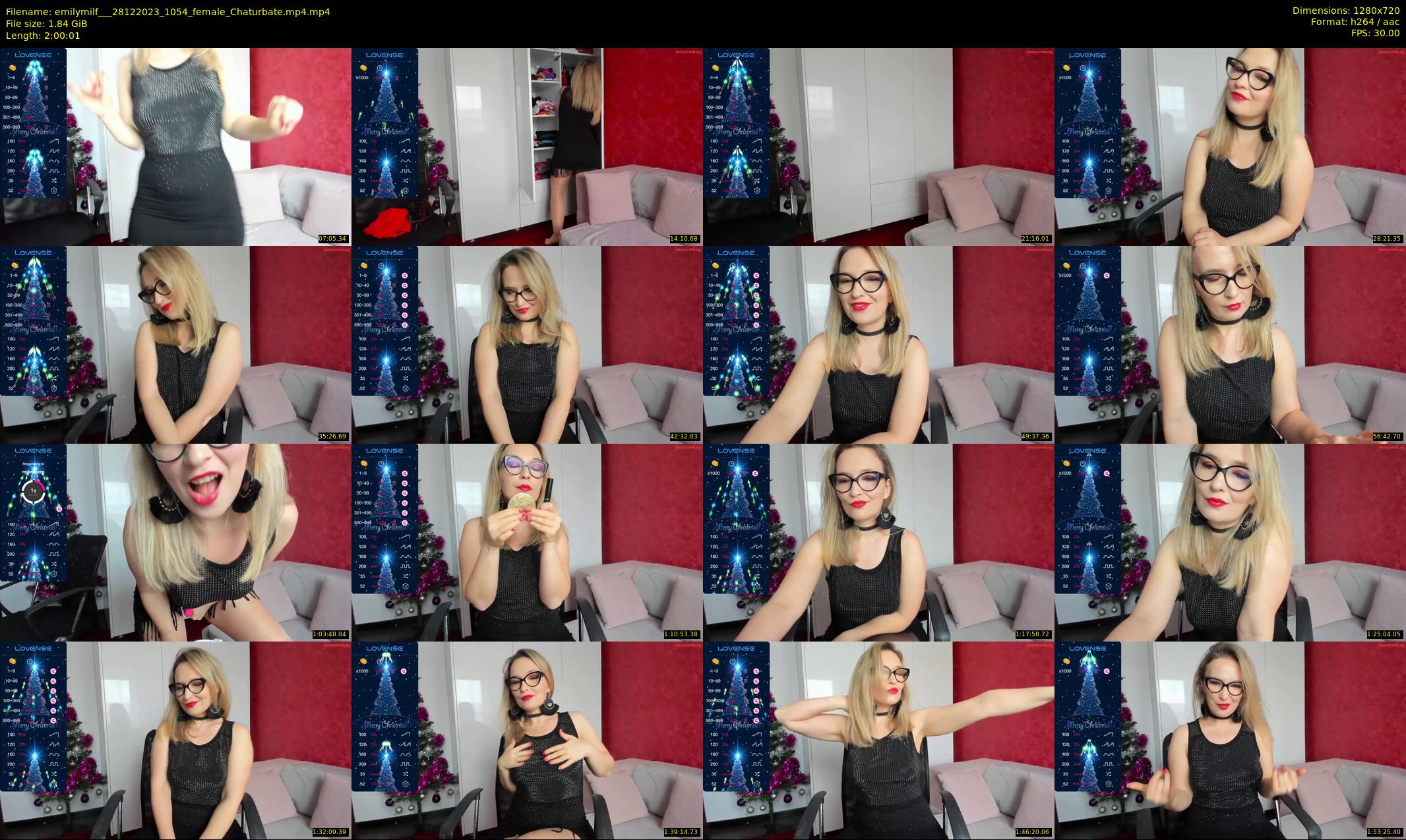 emilymilf__ — 121 minute Chaturbate female cam show recording, 720p, Dec 28, 2023
