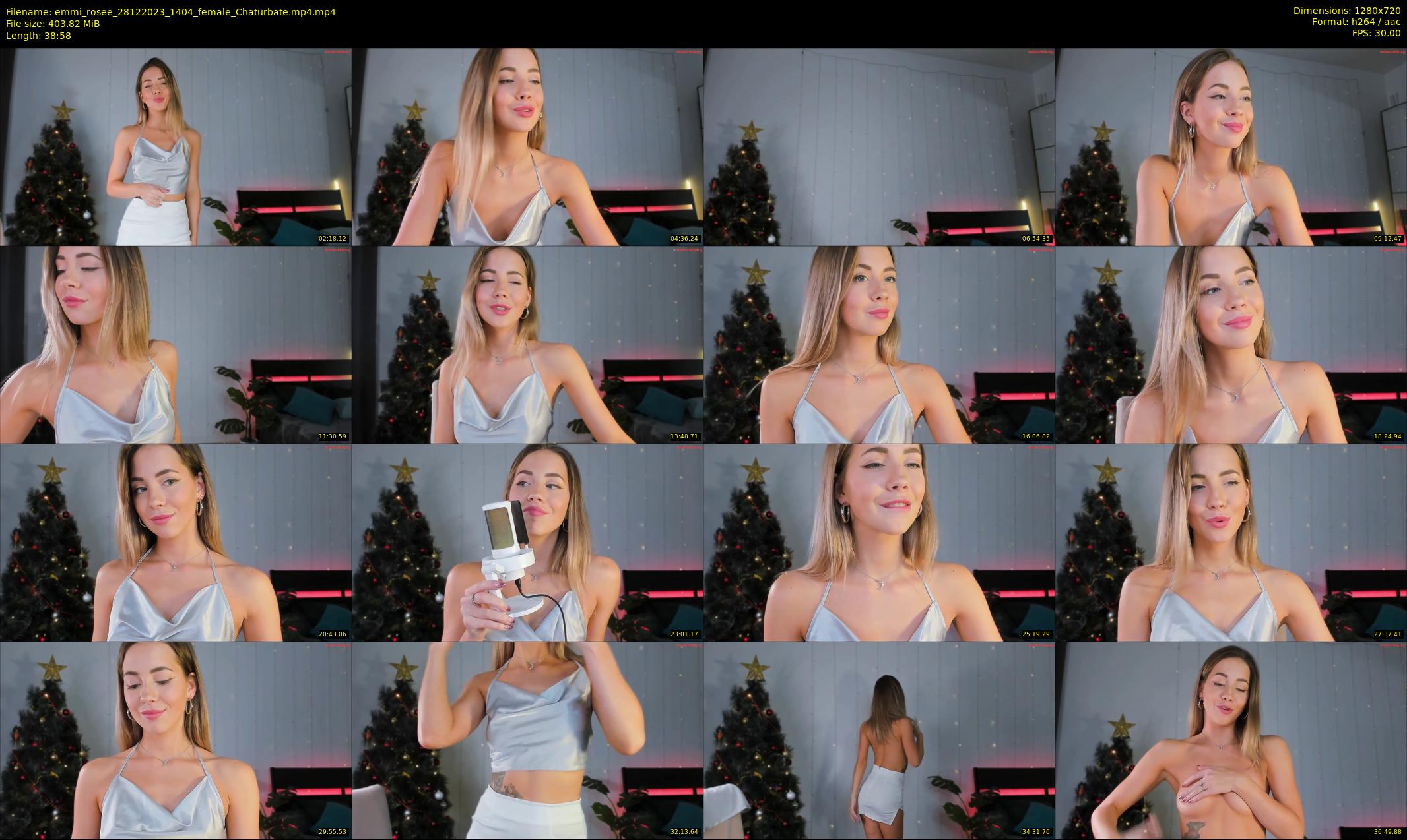 emmi_rosee — 39 minute Chaturbate female cam show recording, 720p, Dec 28, 2023