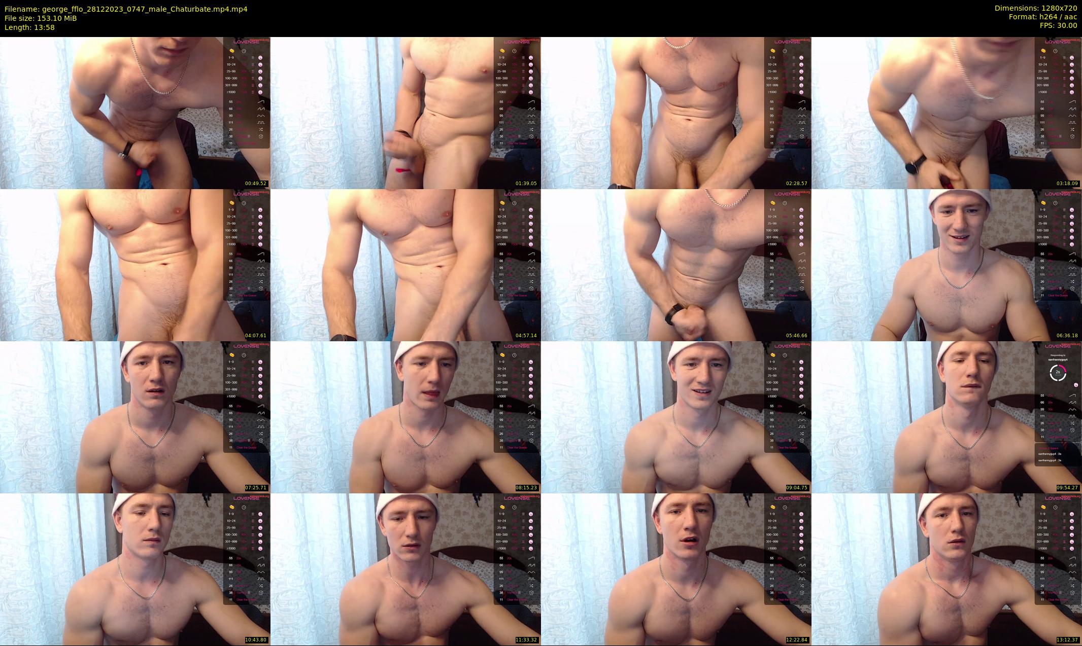 george_fflo — 14 minute Chaturbate male cam show recording, 720p, Dec 28, 2023