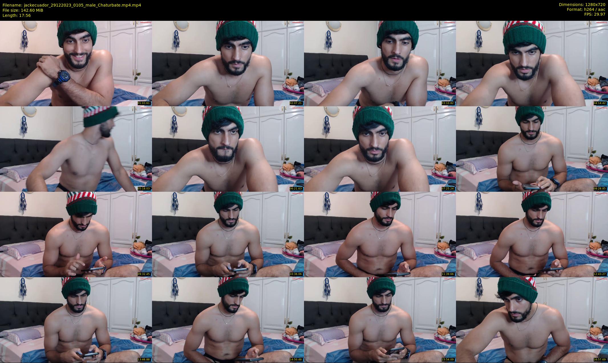 jackecuador — 18 minute Chaturbate male cam show recording, 720p, Dec 29, 2023