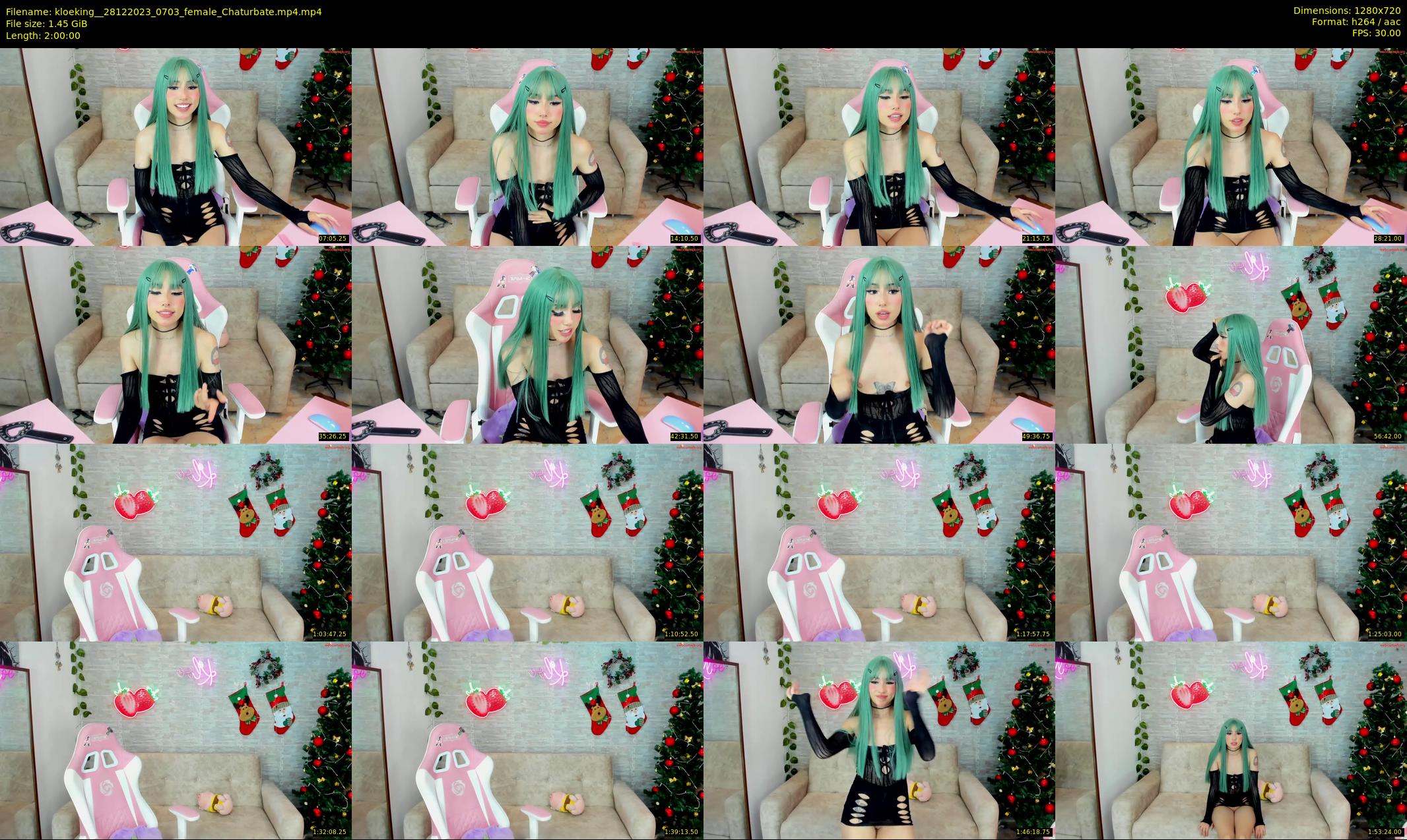 kloeking_ — 120 minute Chaturbate female cam show recording, 720p, Dec 28, 2023