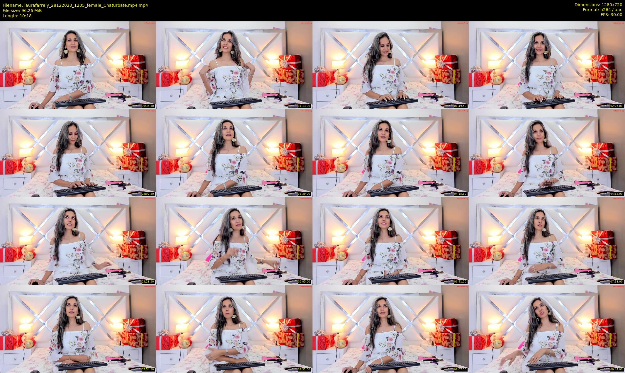 laurafarrely — 11 minute Chaturbate female cam show recording, 720p, Dec 28, 2023