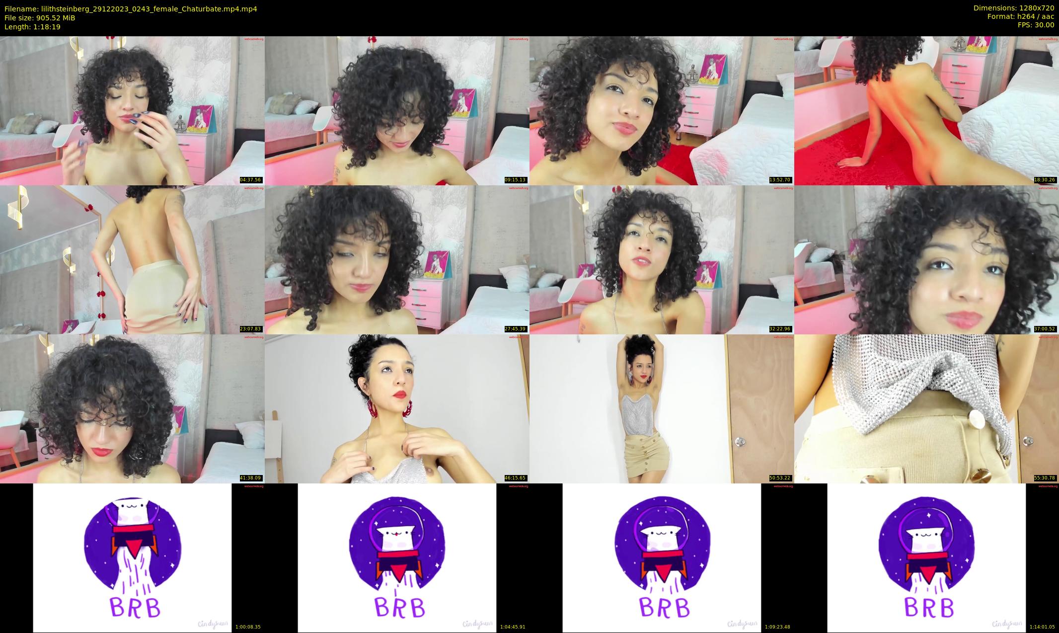 lilithsteinberg — 79 minute Chaturbate female cam show recording, 720p, Dec 29, 2023