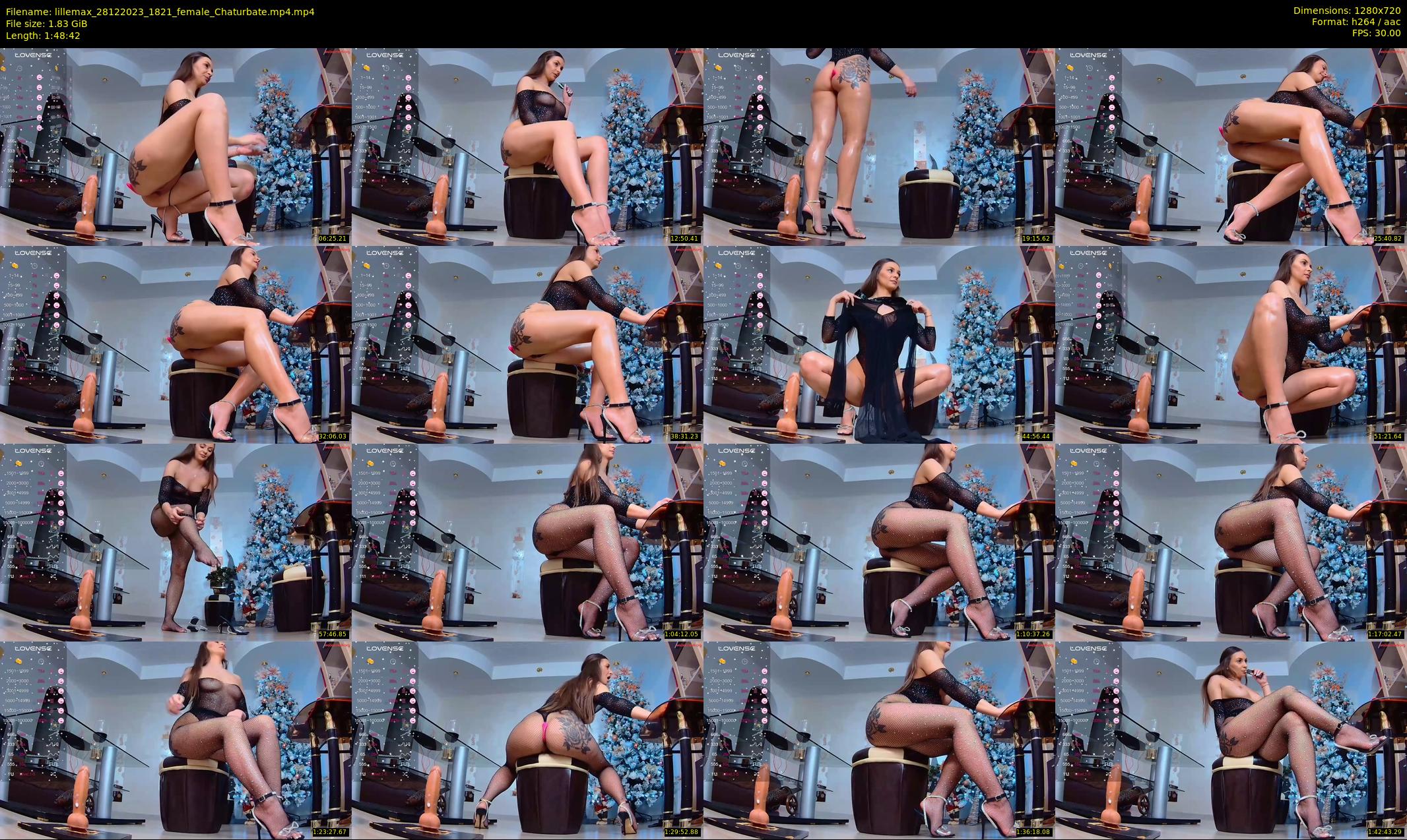 lillemax — 109 minute Chaturbate female cam show recording, 720p, Dec 28, 2023