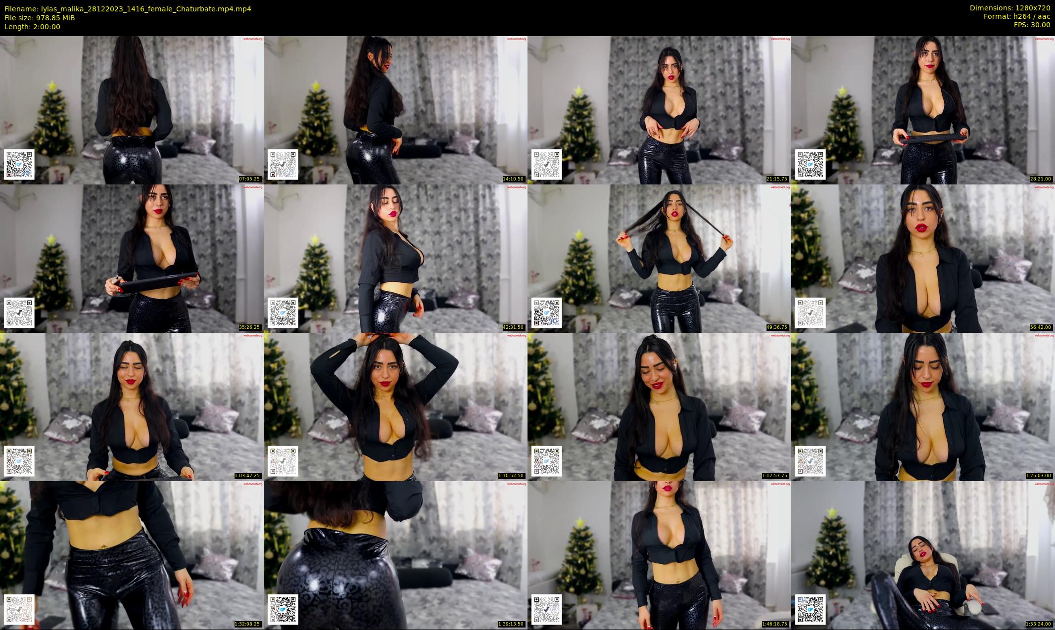 lylas_malika — 120 minute Chaturbate female cam show recording, 720p, Dec 28, 2023