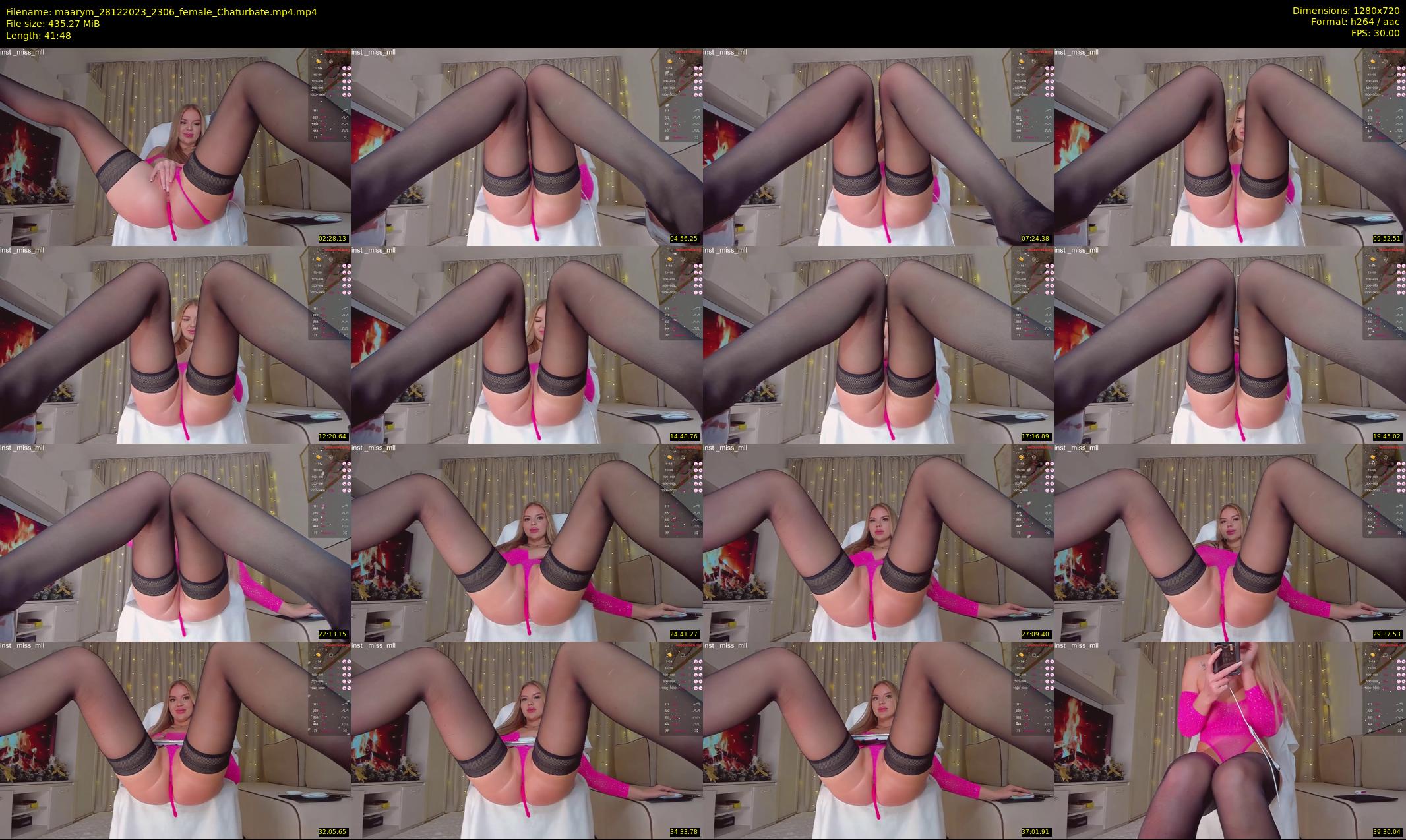 maarym — 42 minute Chaturbate couple cam show recording, 720p, Dec 28, 2023