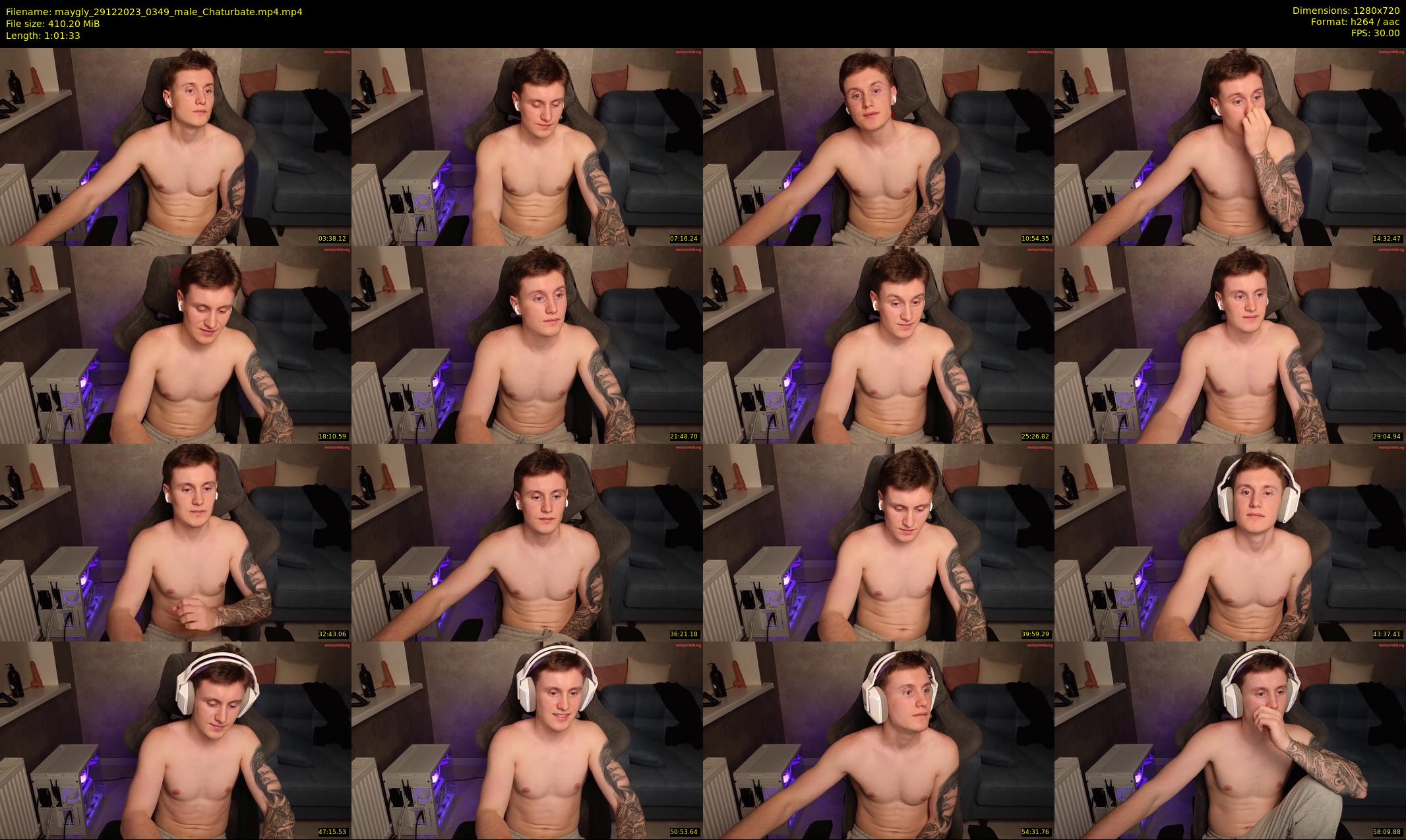 maygly — 62 minute Chaturbate male cam show recording, 720p, Dec 29, 2023