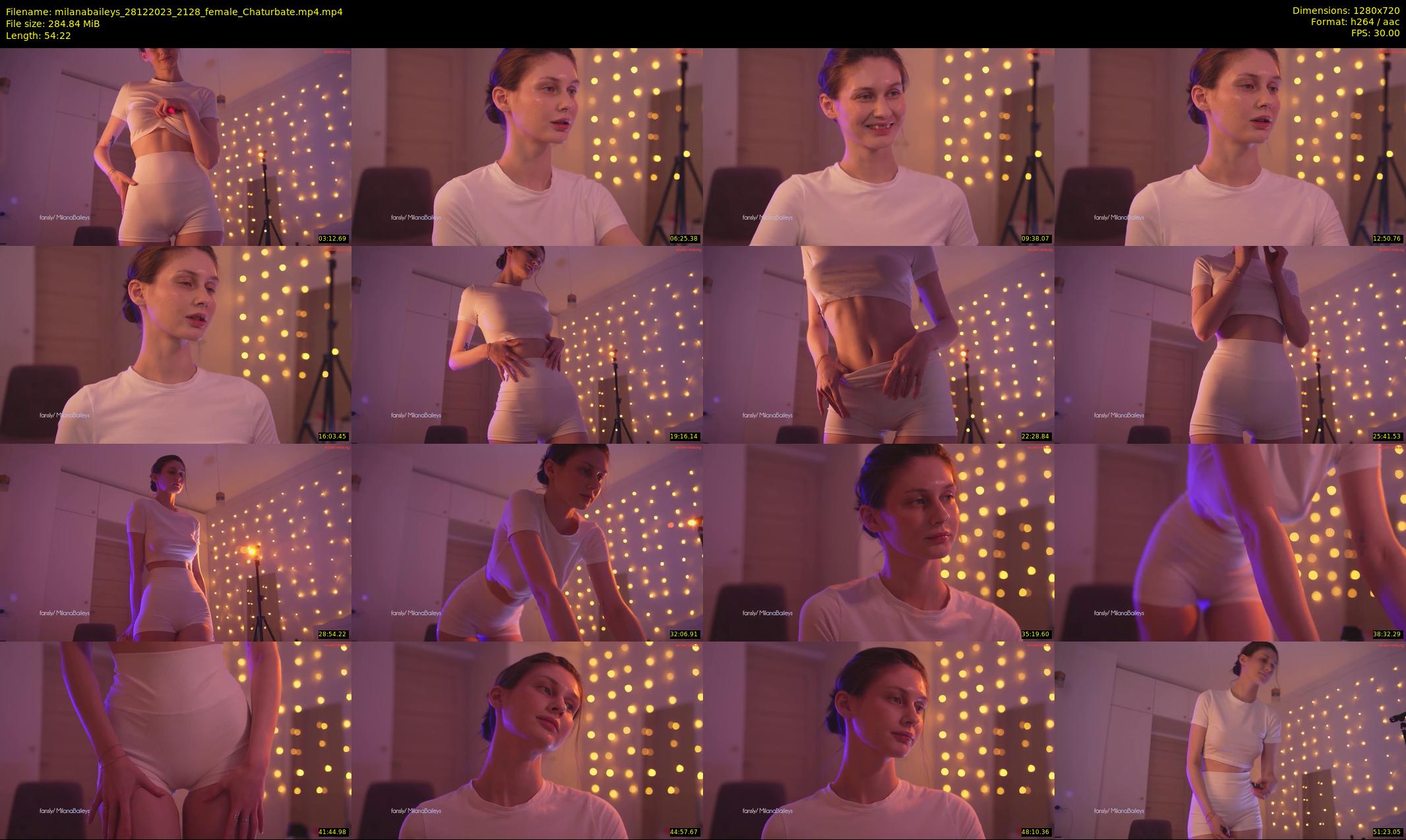 milanabaileys — 55 minute Chaturbate female cam show recording, 720p, Dec 28, 2023