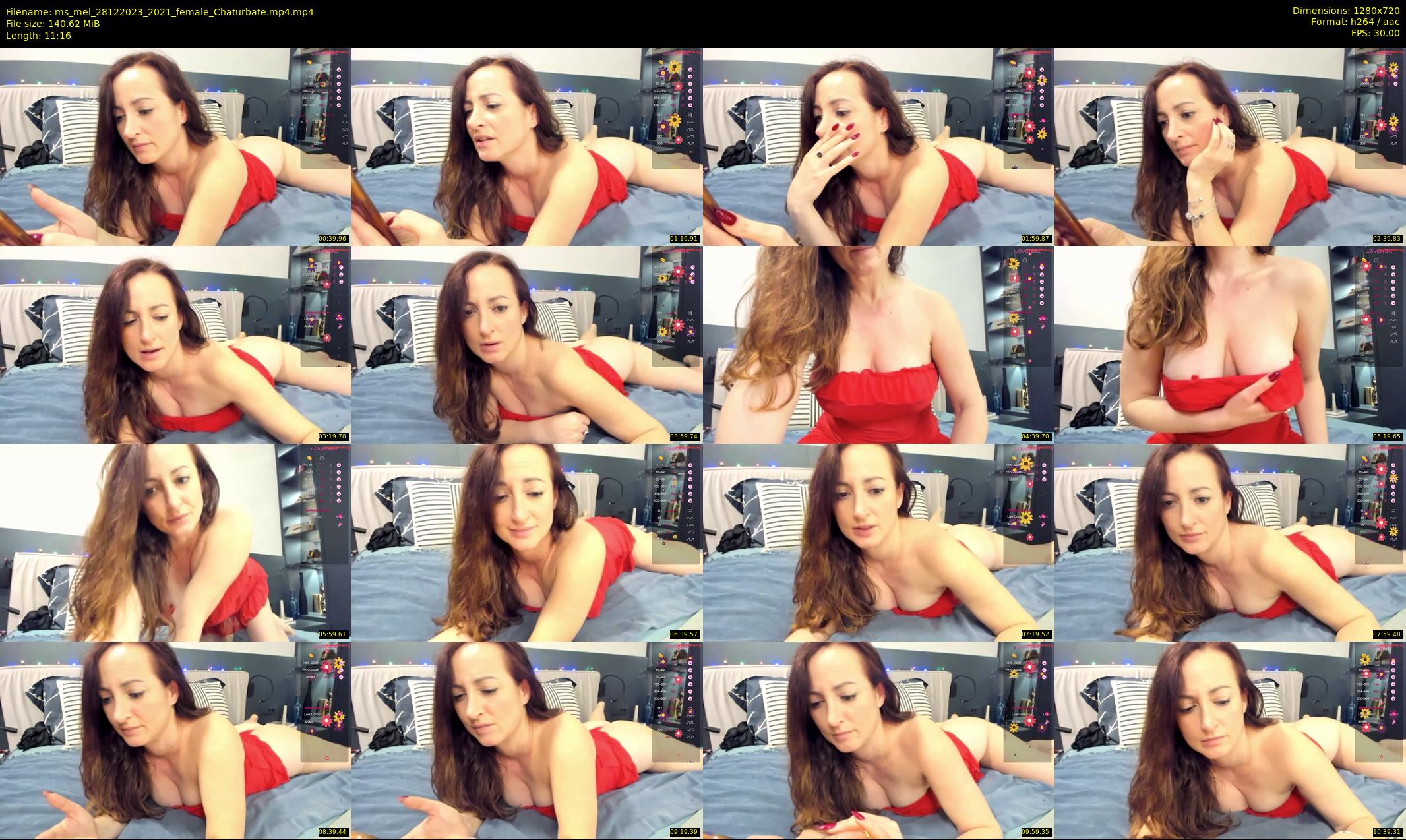 ms_mel — 12 minute Chaturbate female cam show recording, 720p, Dec 28, 2023