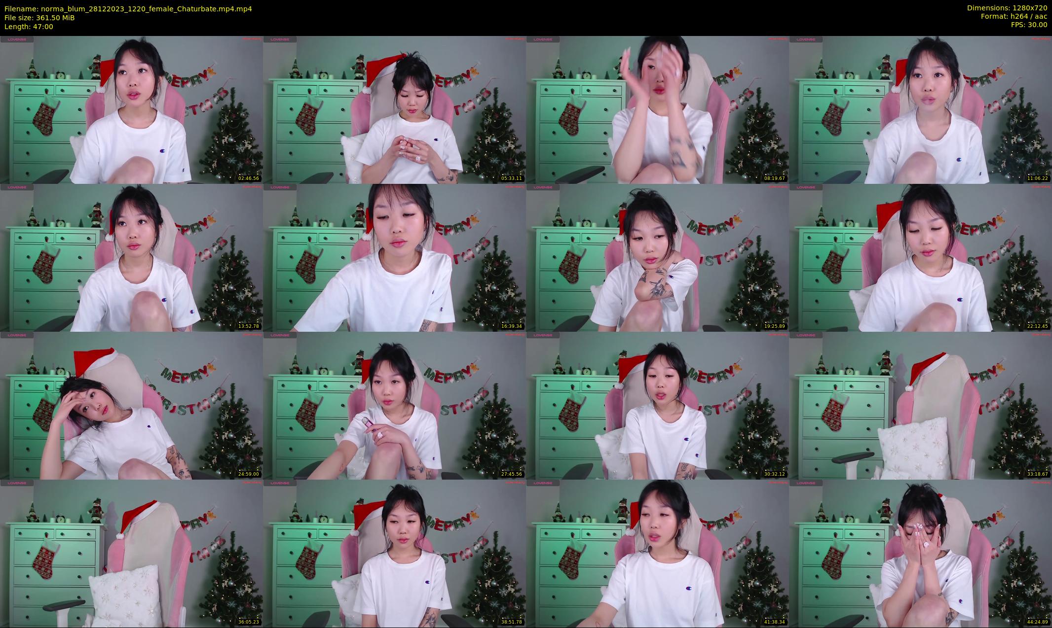 norma_blum — 47 minute Chaturbate female cam show recording, 720p, Dec 28, 2023