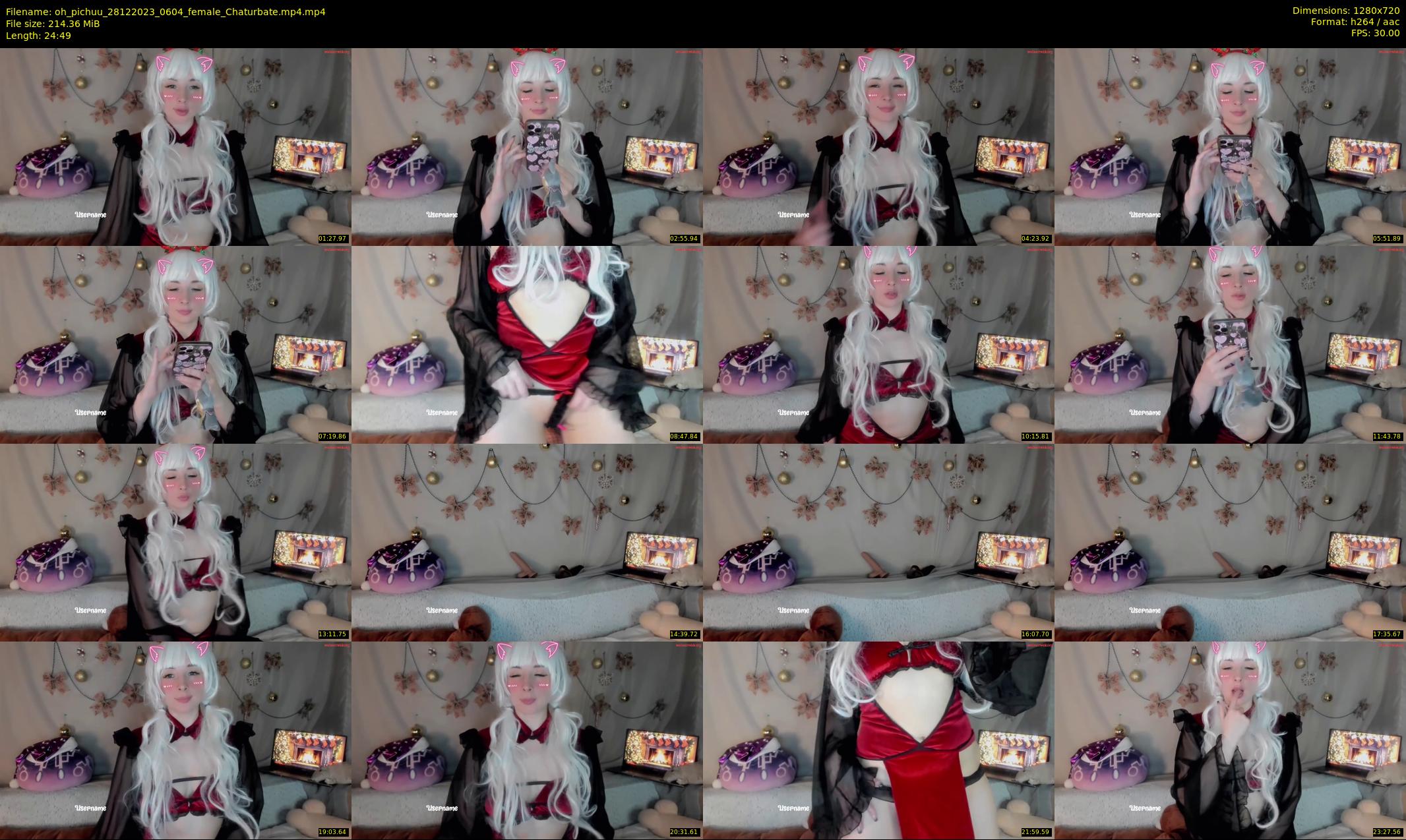 oh_pichuu — 25 minute Chaturbate female cam show recording, 720p, Dec 28, 2023