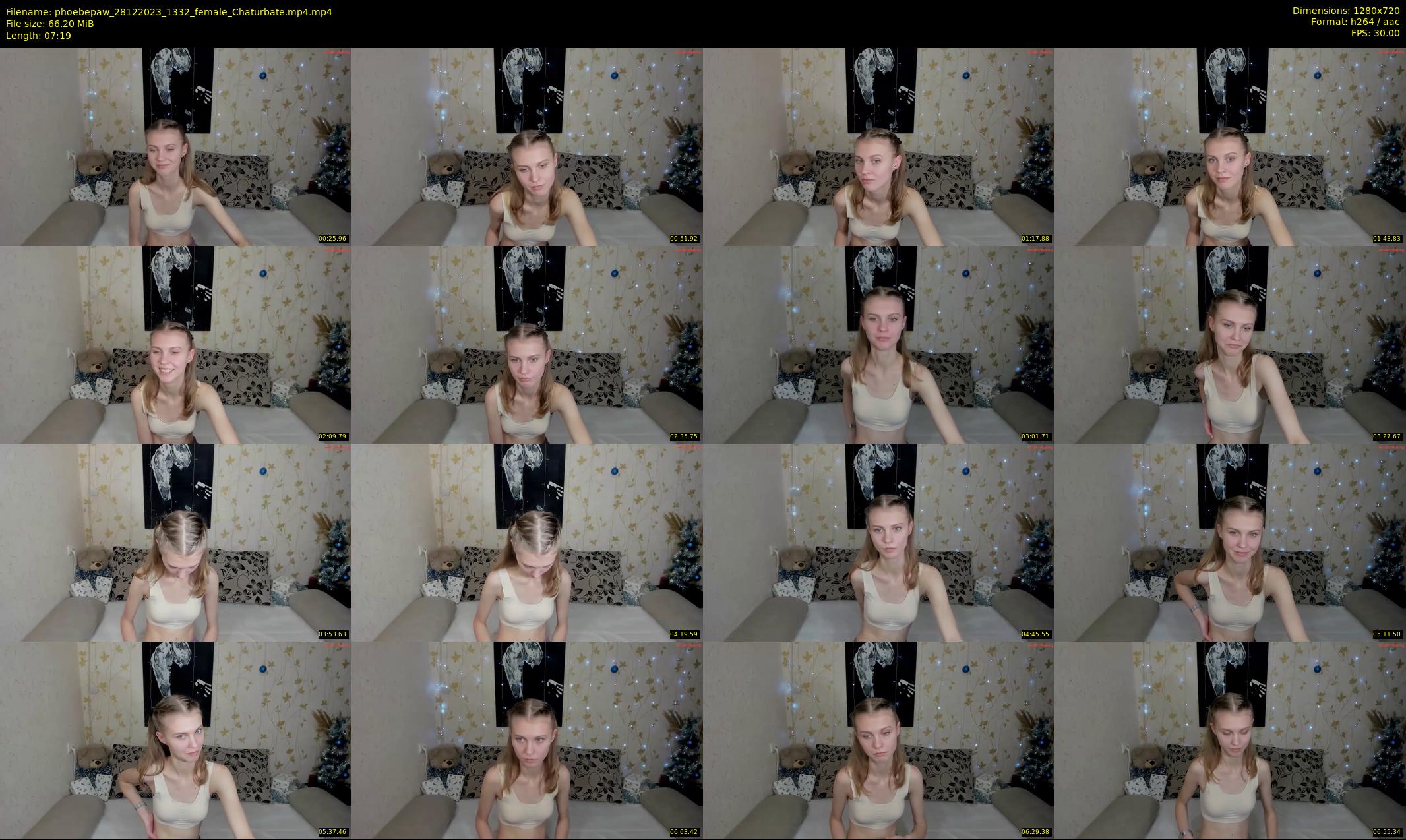 phoebepaw — 8 minute Chaturbate female cam show recording, 720p, Dec 28, 2023