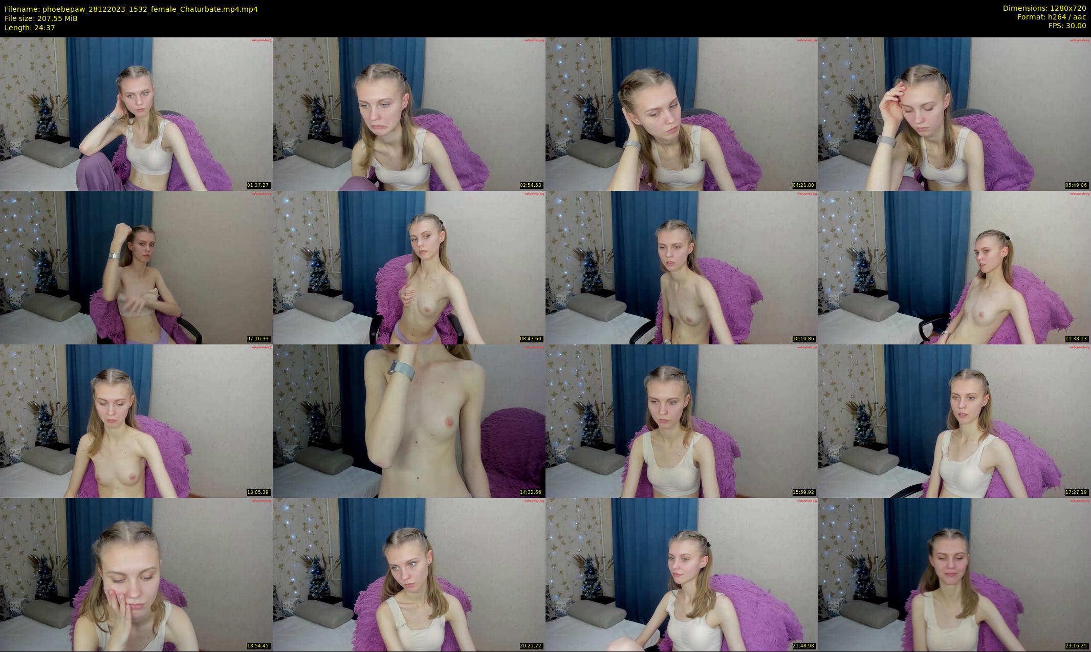 phoebepaw — 25 minute Chaturbate female cam show recording, 720p, Dec 28, 2023