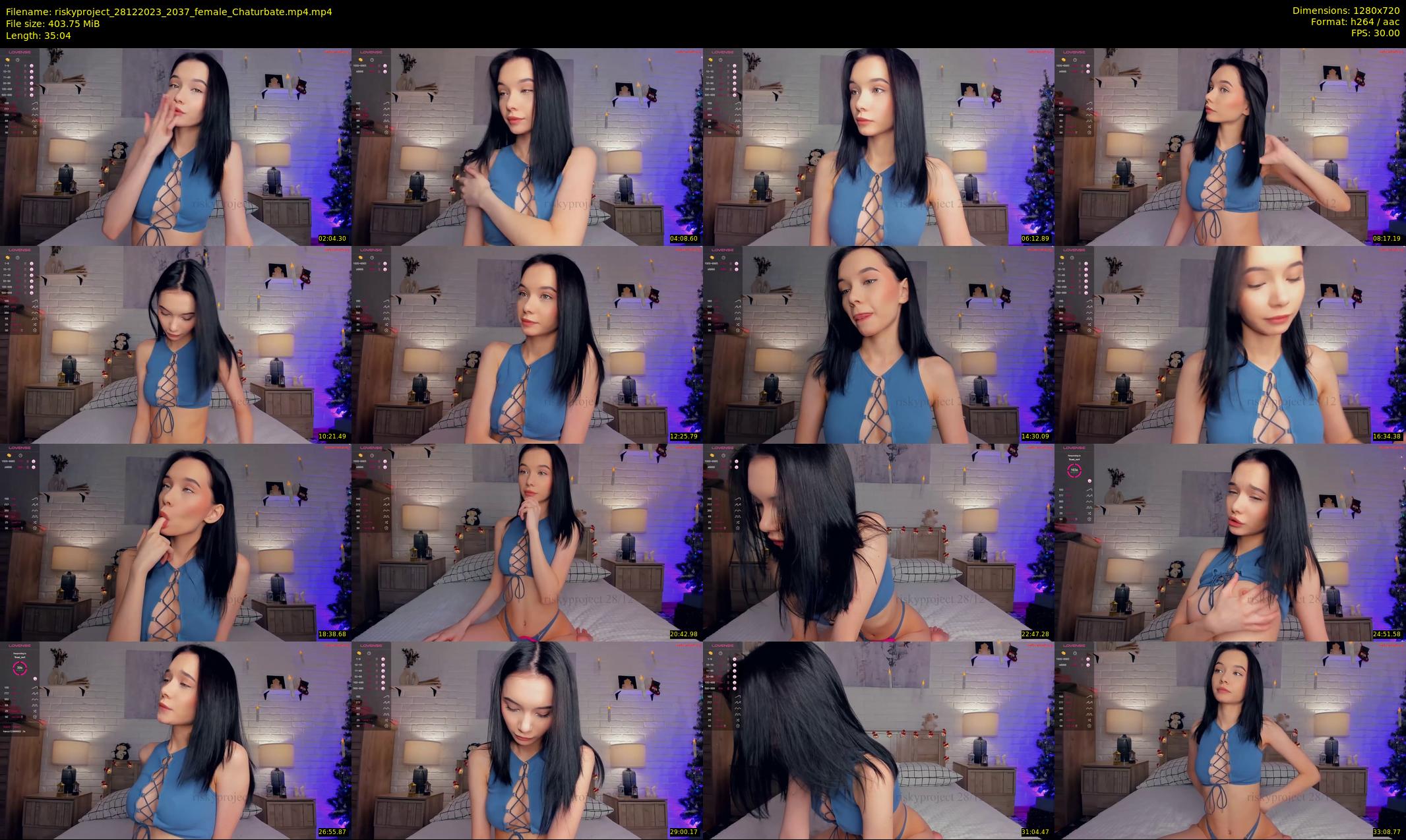 riskyproject — 36 minute Chaturbate couple cam show recording, 720p, Dec 28, 2023