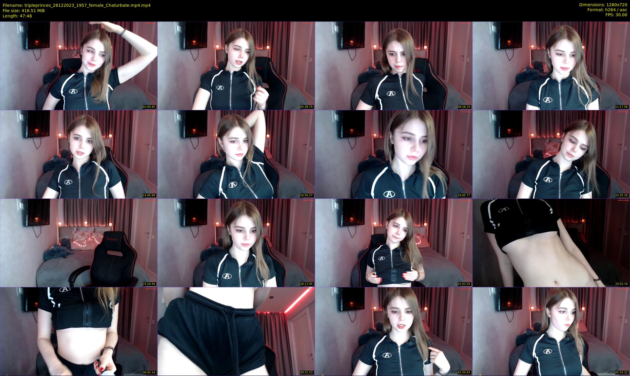 tripleprinces — 48 minute Chaturbate female cam show recording, 720p, Dec 28, 2023