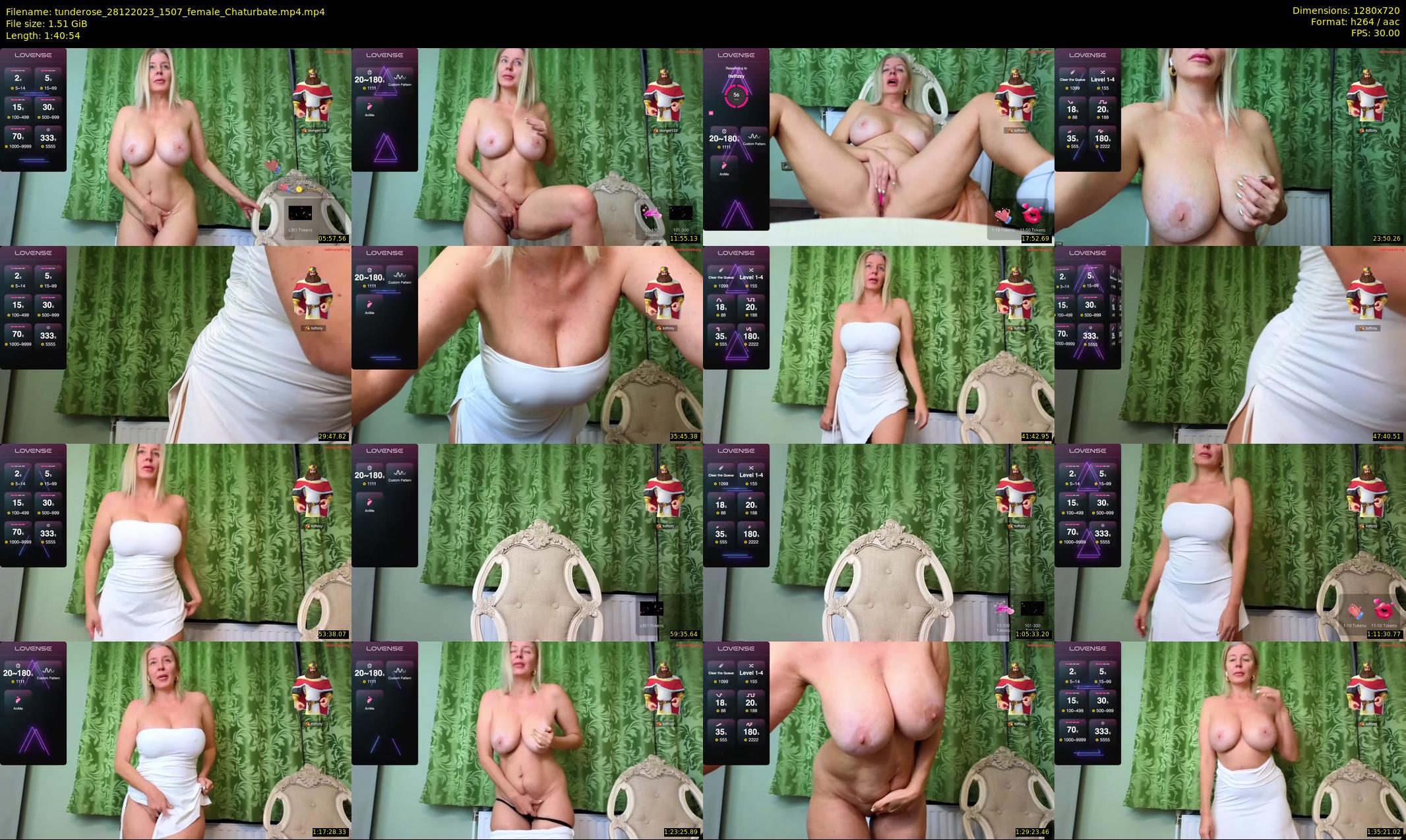 tunderose — 101 minute Chaturbate female cam show recording, 720p, Dec 28, 2023