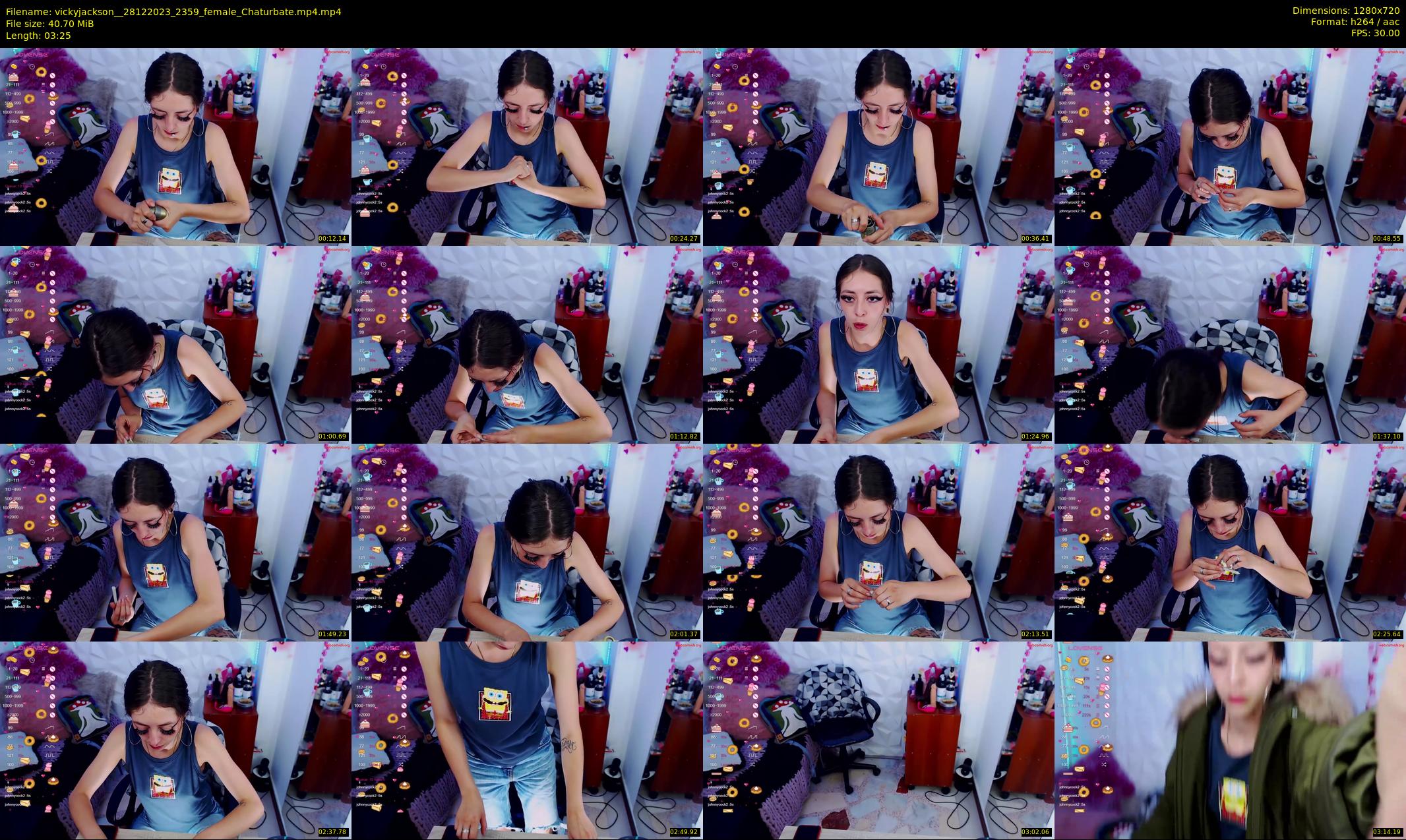 vickyjackson_ — 4 minute Chaturbate female cam show recording, 720p, Dec 28, 2023