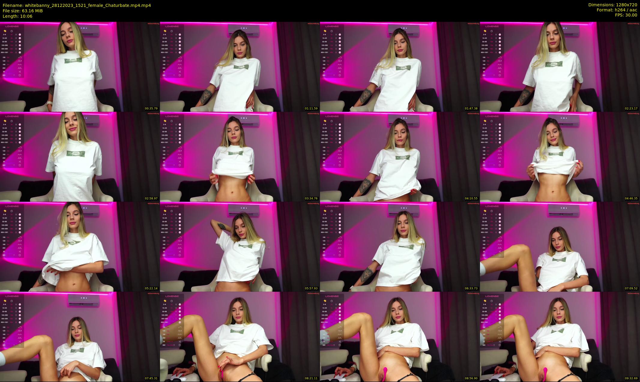 whitebanny — 11 minute Chaturbate couple cam show recording, 720p, Dec 28, 2023