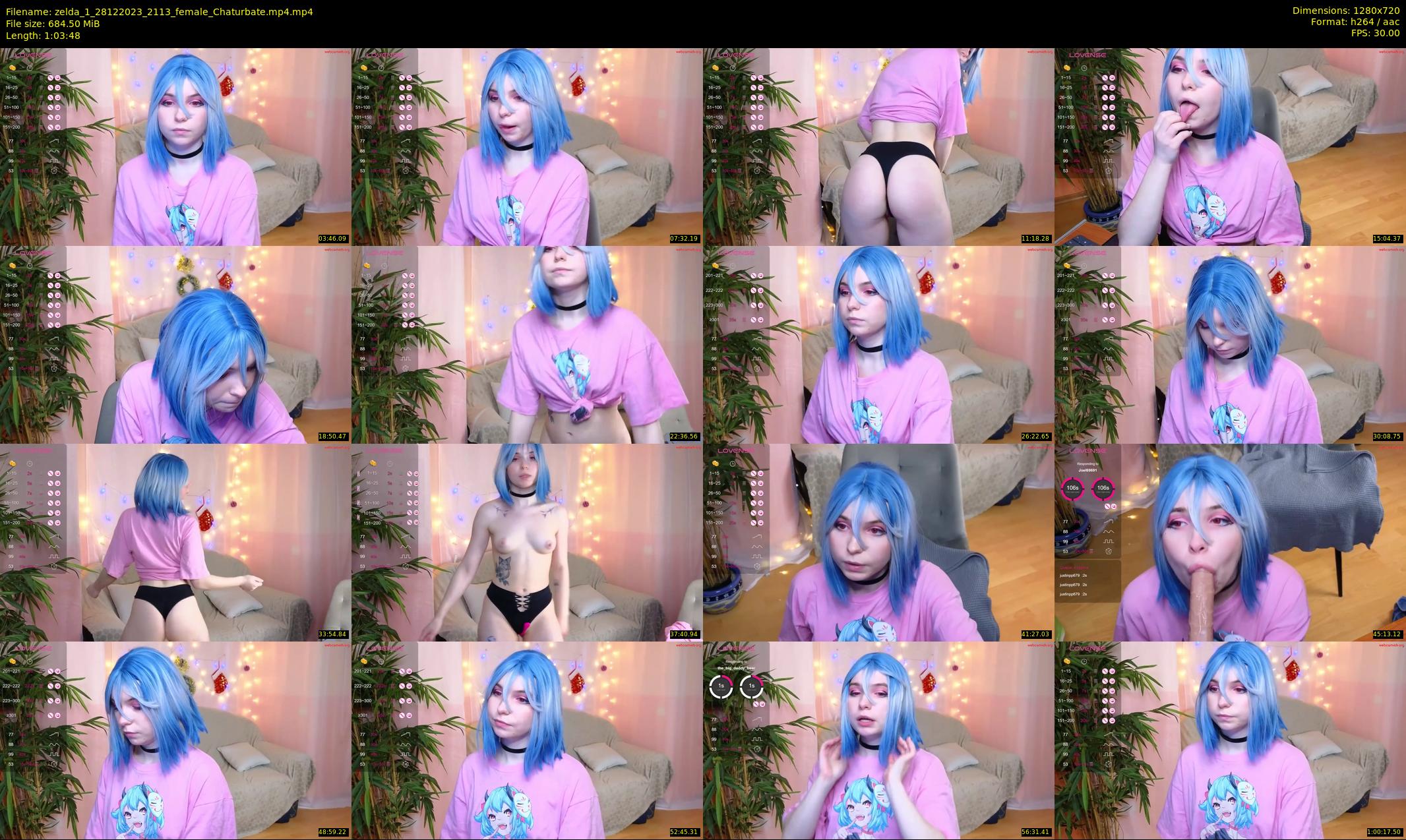 zelda_1 — 64 minute Chaturbate female cam show recording, 720p, Dec 28, 2023