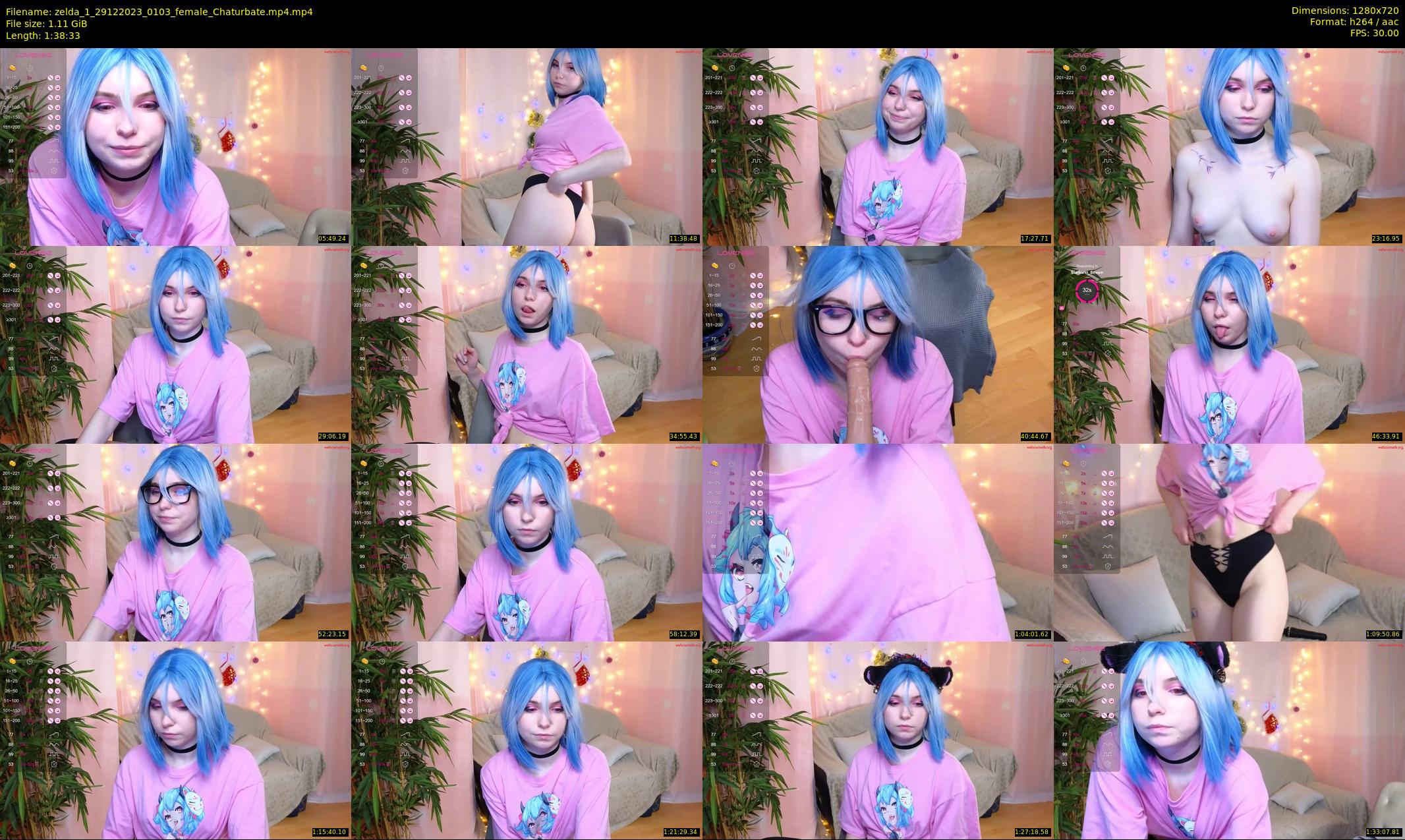 zelda_1 — 99 minute Chaturbate female cam show recording, 720p, Dec 29, 2023