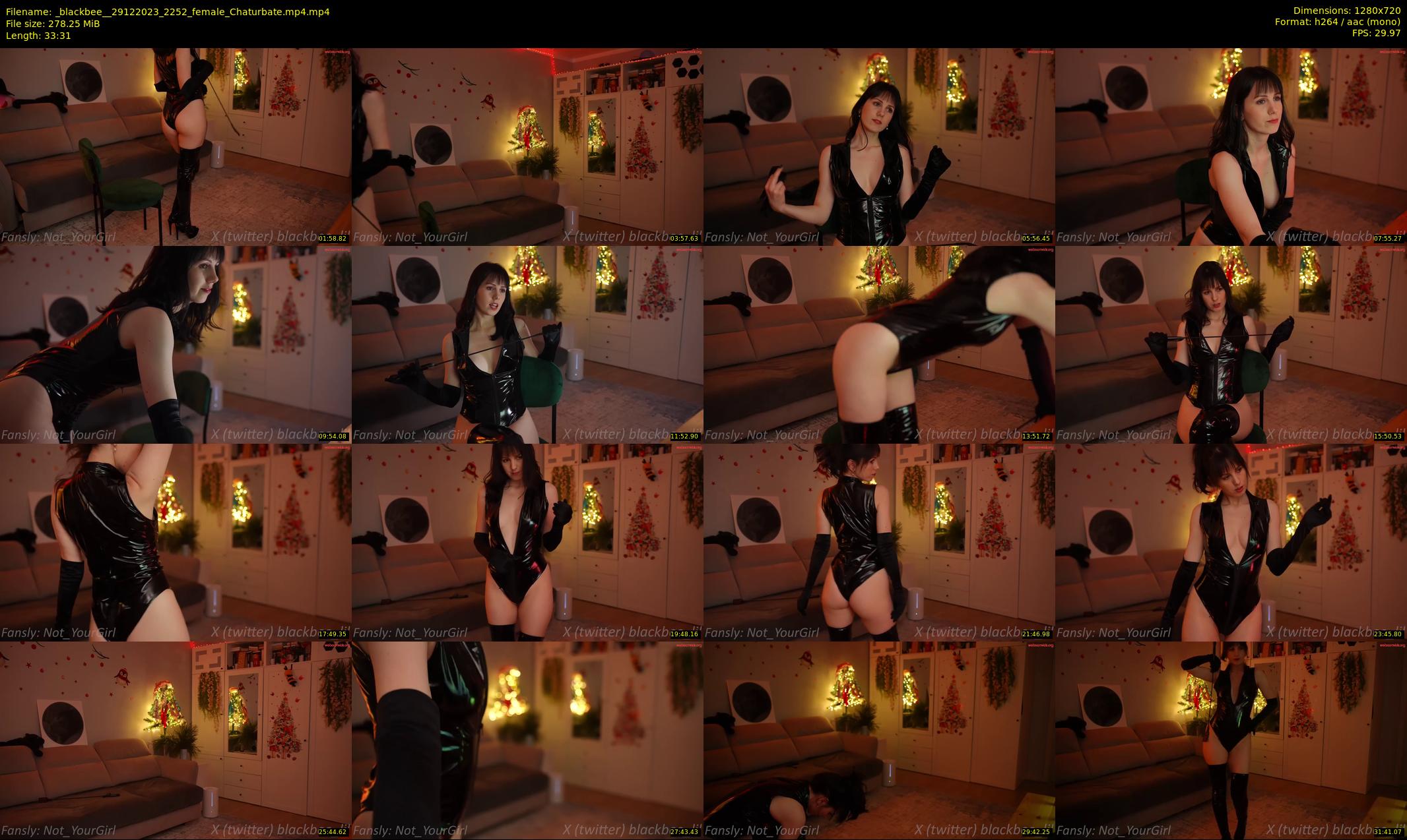 _blackbee_ — 34 minute Chaturbate female cam show recording, 720p, Dec 29, 2023