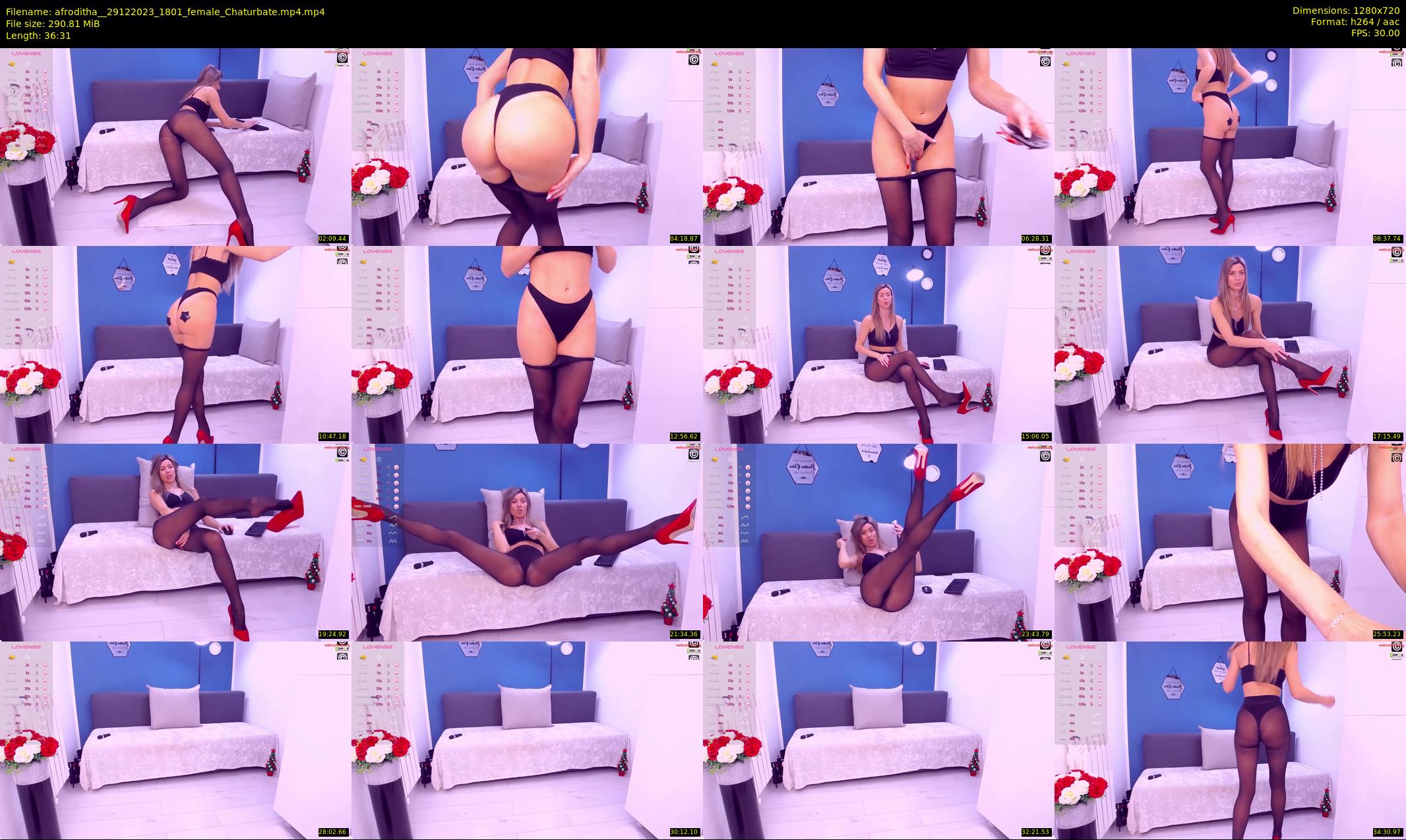 afroditha_ — 37 minute Chaturbate female cam show recording, 720p, Dec 29, 2023