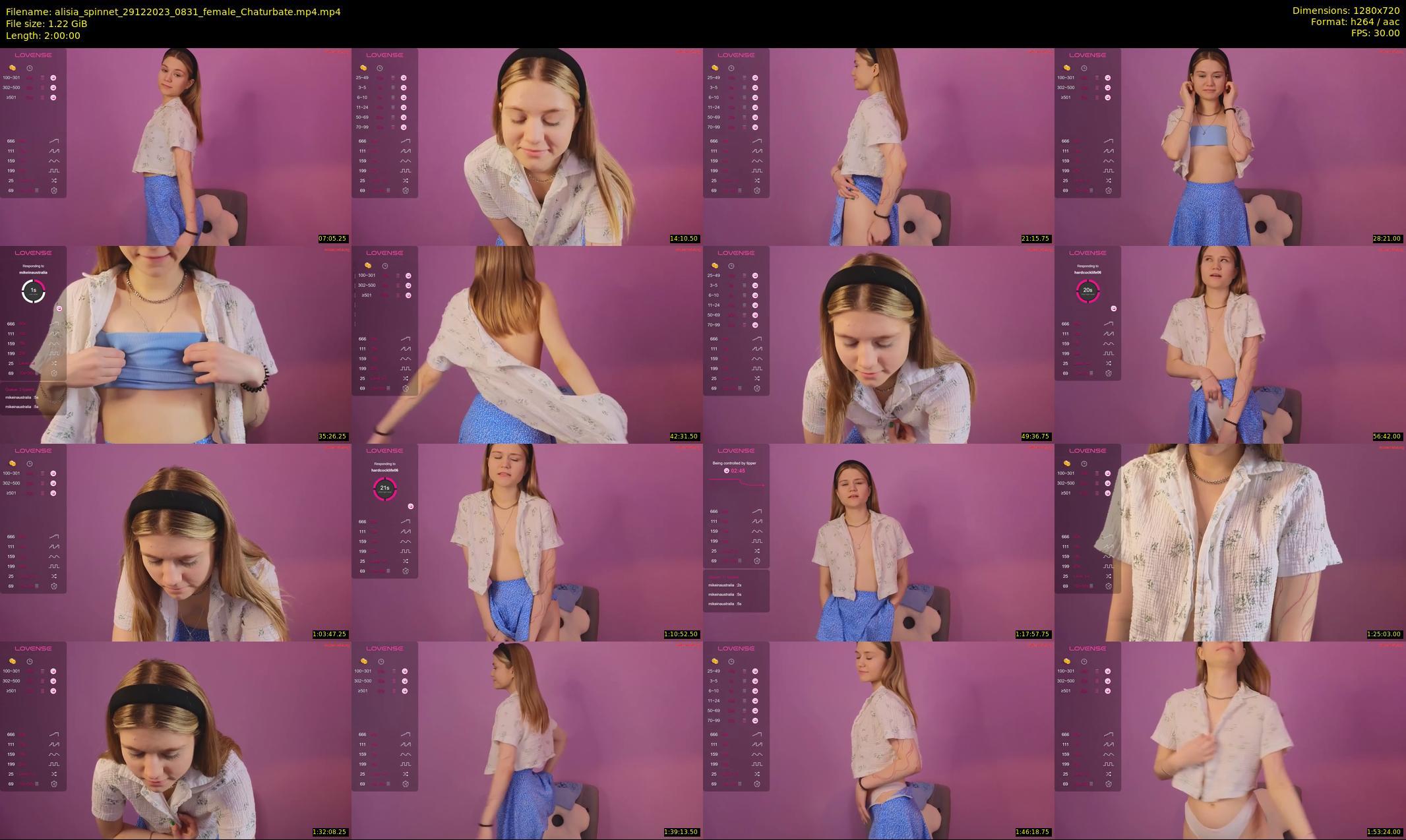 alisia_spinnet — 120 minute Chaturbate female cam show recording, 720p, Dec 29, 2023