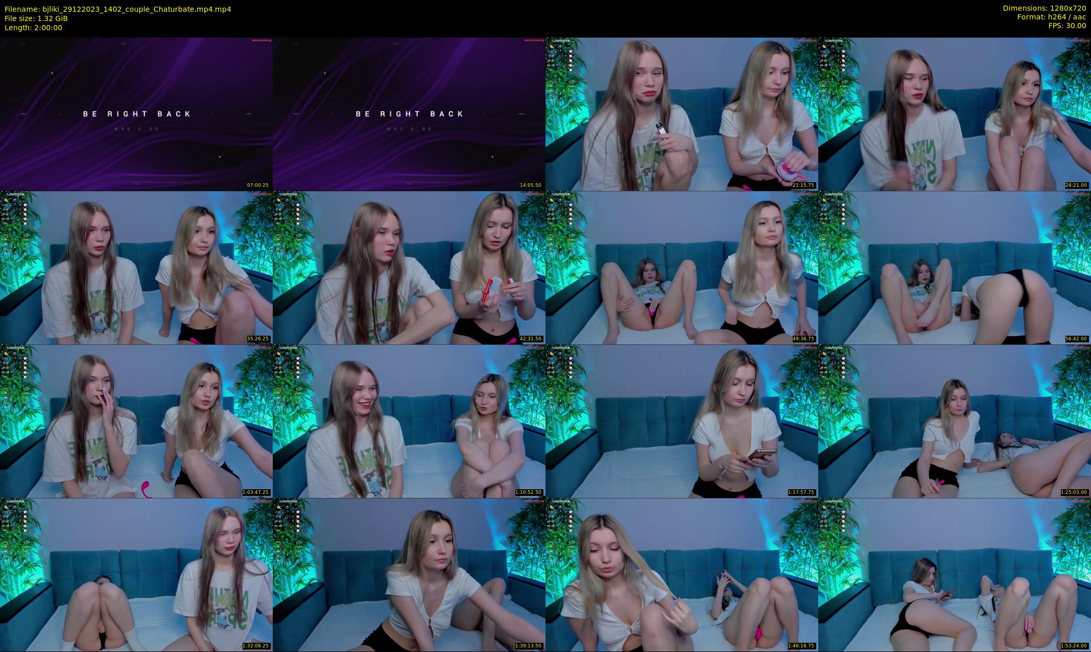 bjliki — 120 minute Chaturbate couple cam show recording, 720p, Dec 29, 2023