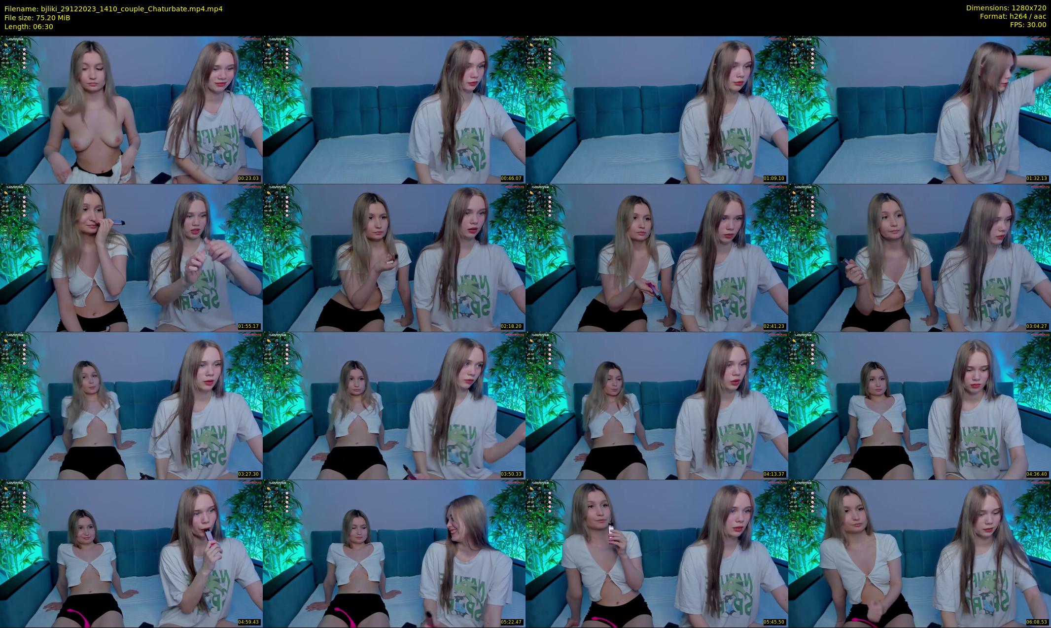 bjliki — 7 minute Chaturbate couple cam show recording, 720p, Dec 29, 2023