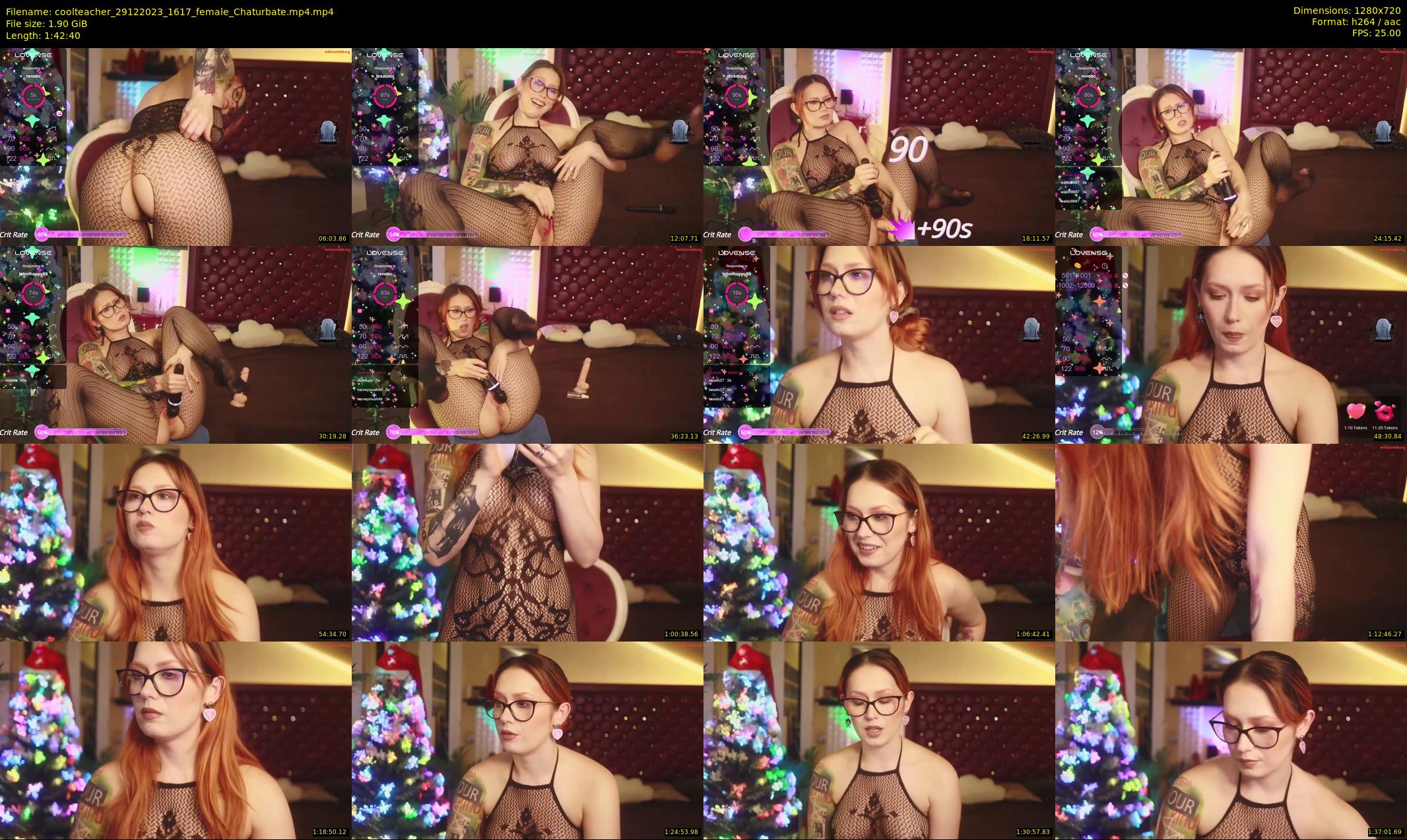 coolteacher — 103 minute Chaturbate female cam show recording, 720p, Dec 29, 2023