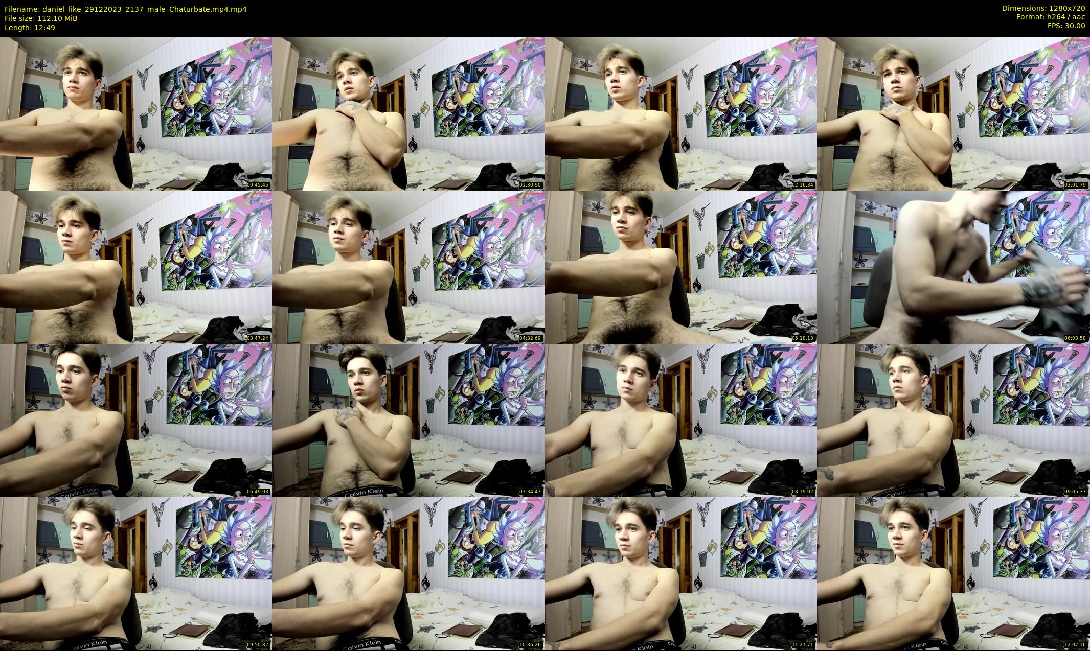 daniel_like — 13 minute Chaturbate male cam show recording, 720p, Dec 29, 2023