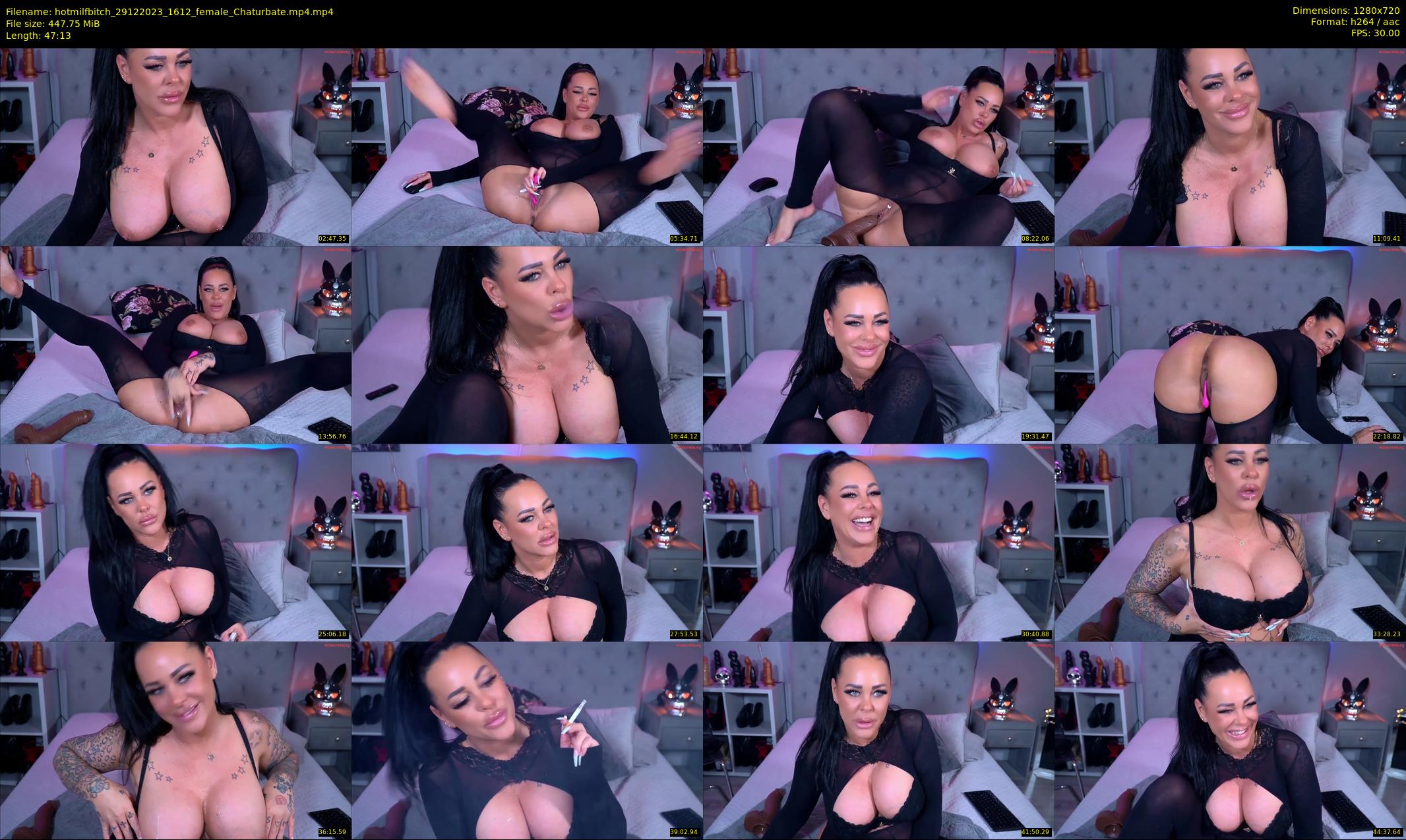 hotmilfbitch — 48 minute Chaturbate female cam show recording, 720p, Dec 29, 2023