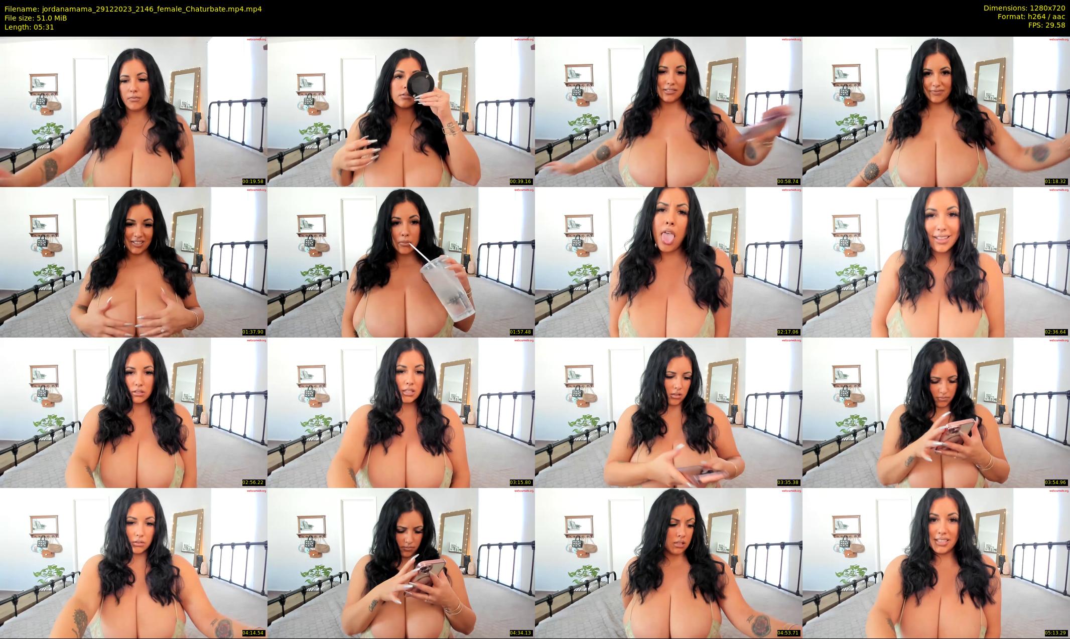 jordanamama — 6 minute Chaturbate couple cam show recording, 720p, Dec 29, 2023