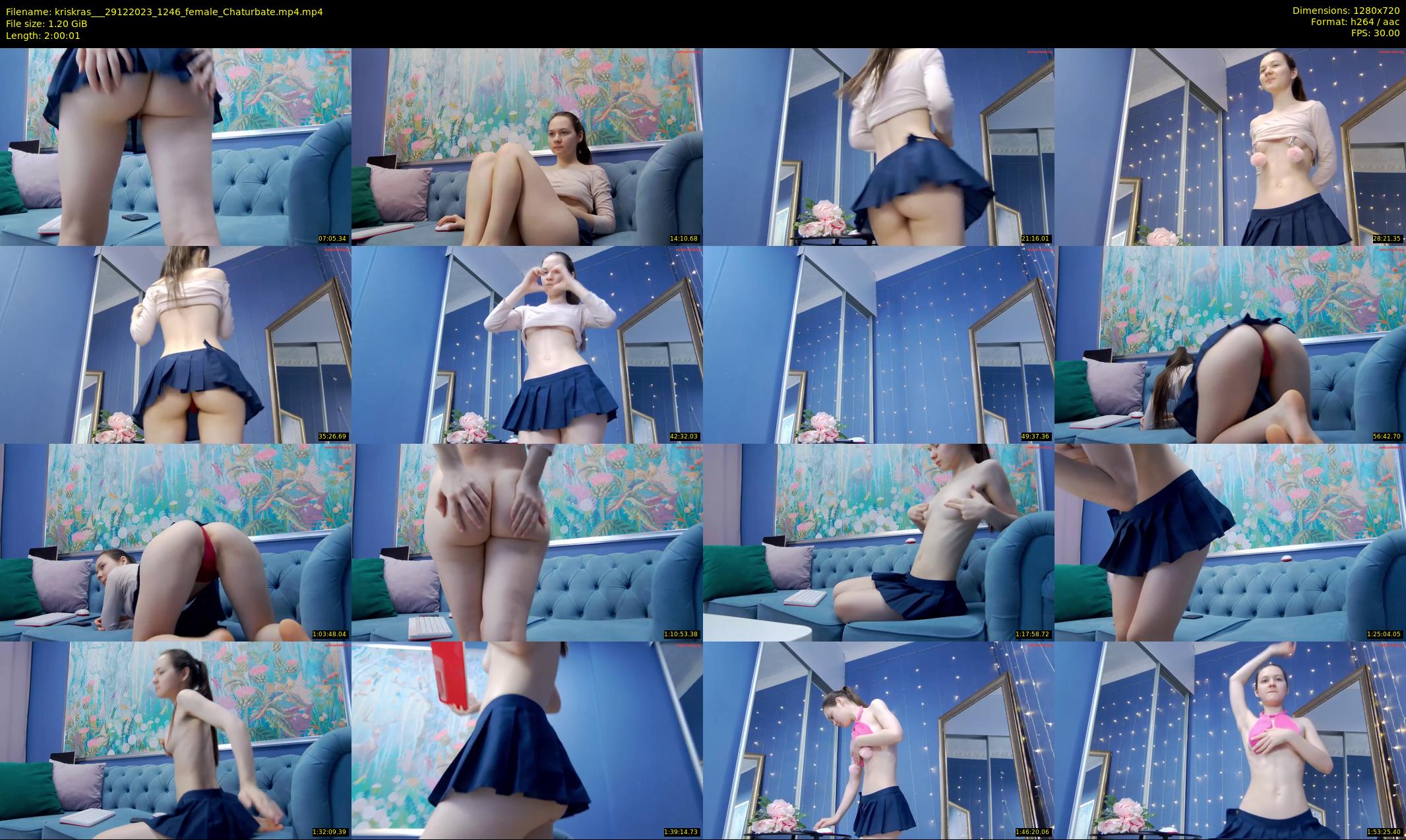 kriskras__ — 121 minute Chaturbate female cam show recording, 720p, Dec 29, 2023