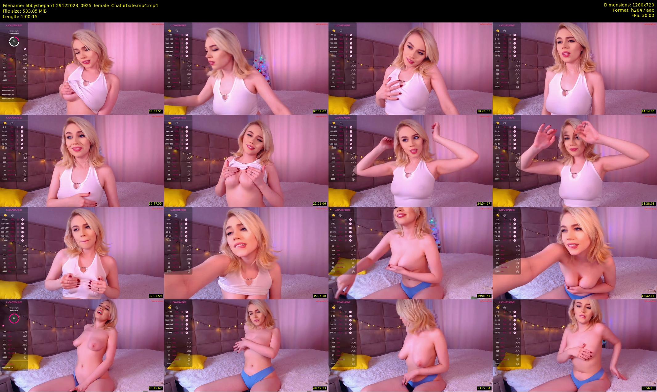 libbyshepard — 61 minute Chaturbate female cam show recording, 720p, Dec 29, 2023