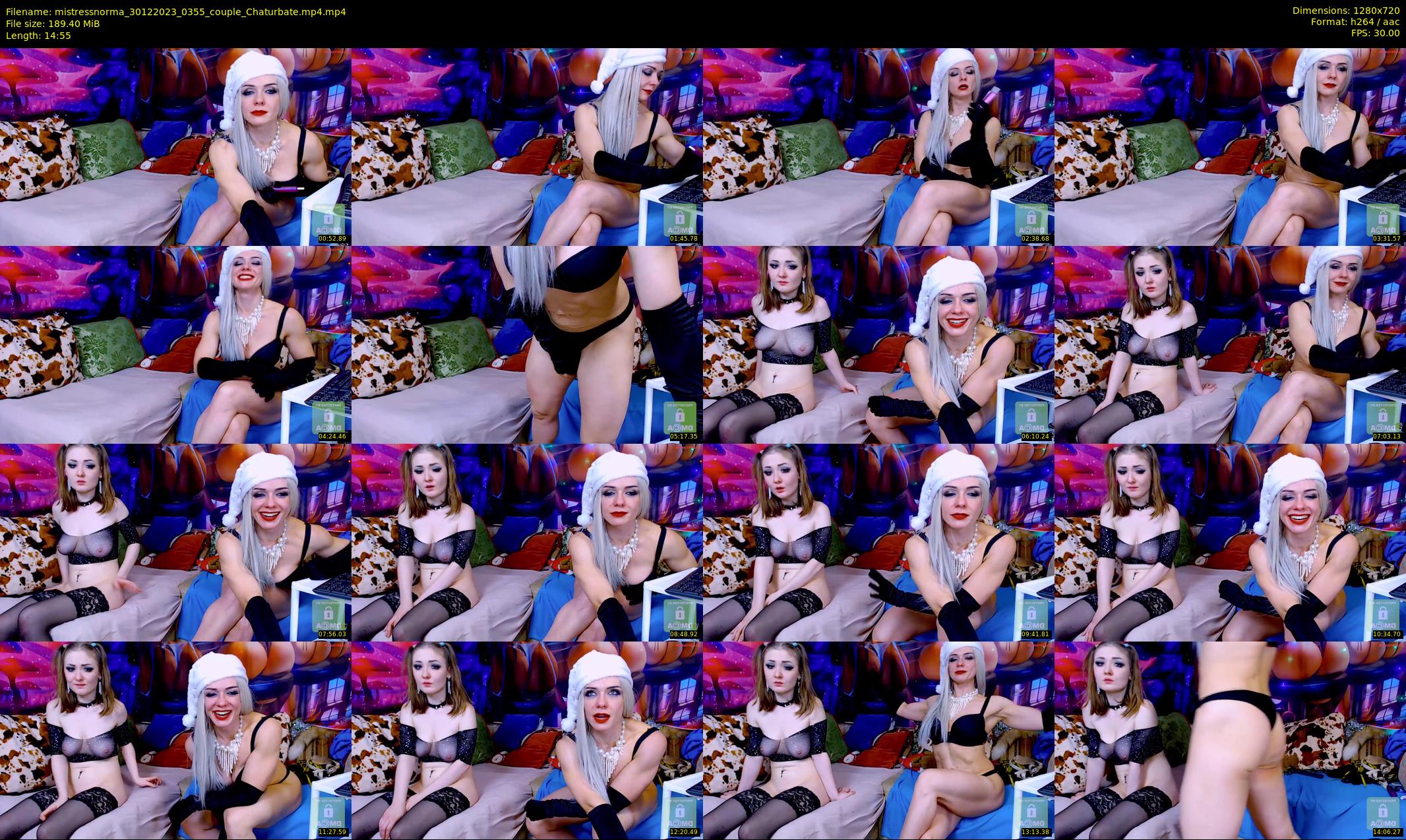 mistressnorma — 15 minute Chaturbate female cam show recording, 720p, Dec 30, 2023