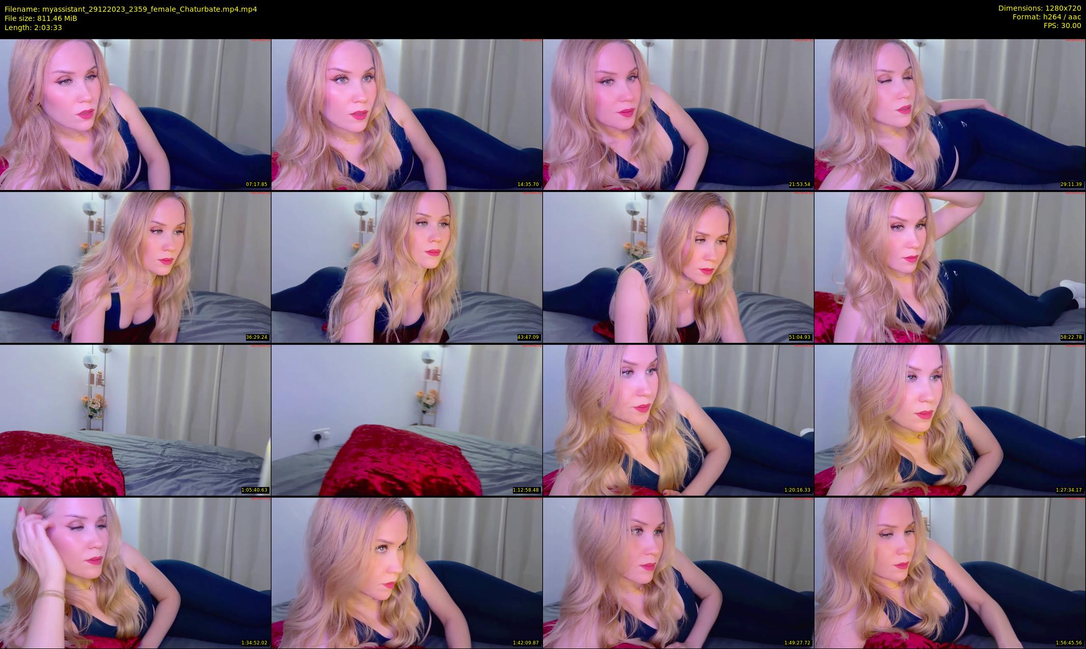 myassistant — 124 minute Chaturbate female cam show recording, 720p, Dec 29, 2023