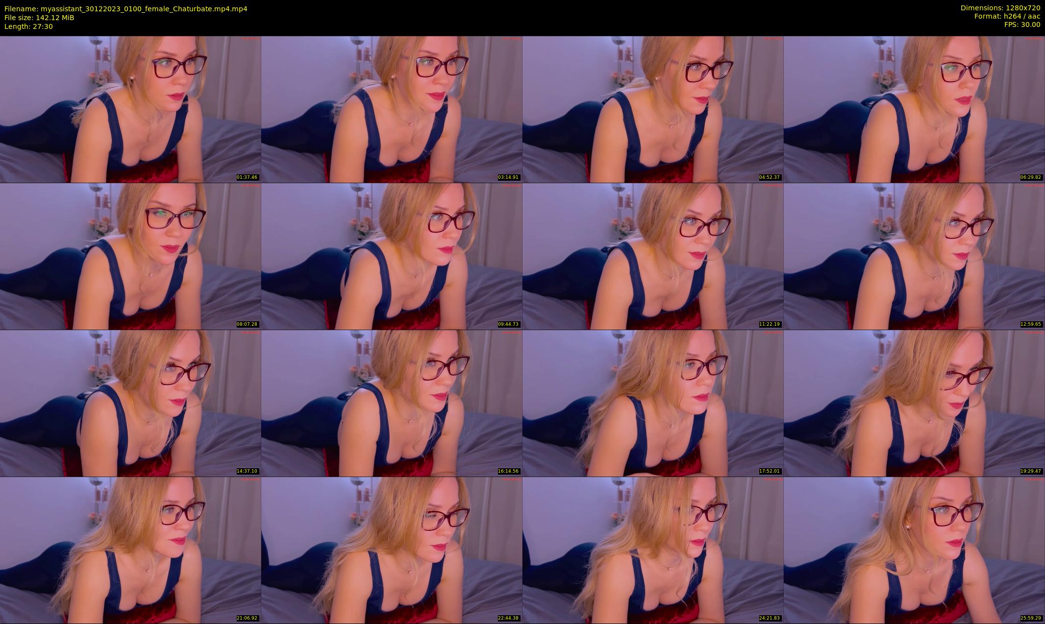 myassistant — 28 minute Chaturbate female cam show recording, 720p, Dec 30, 2023
