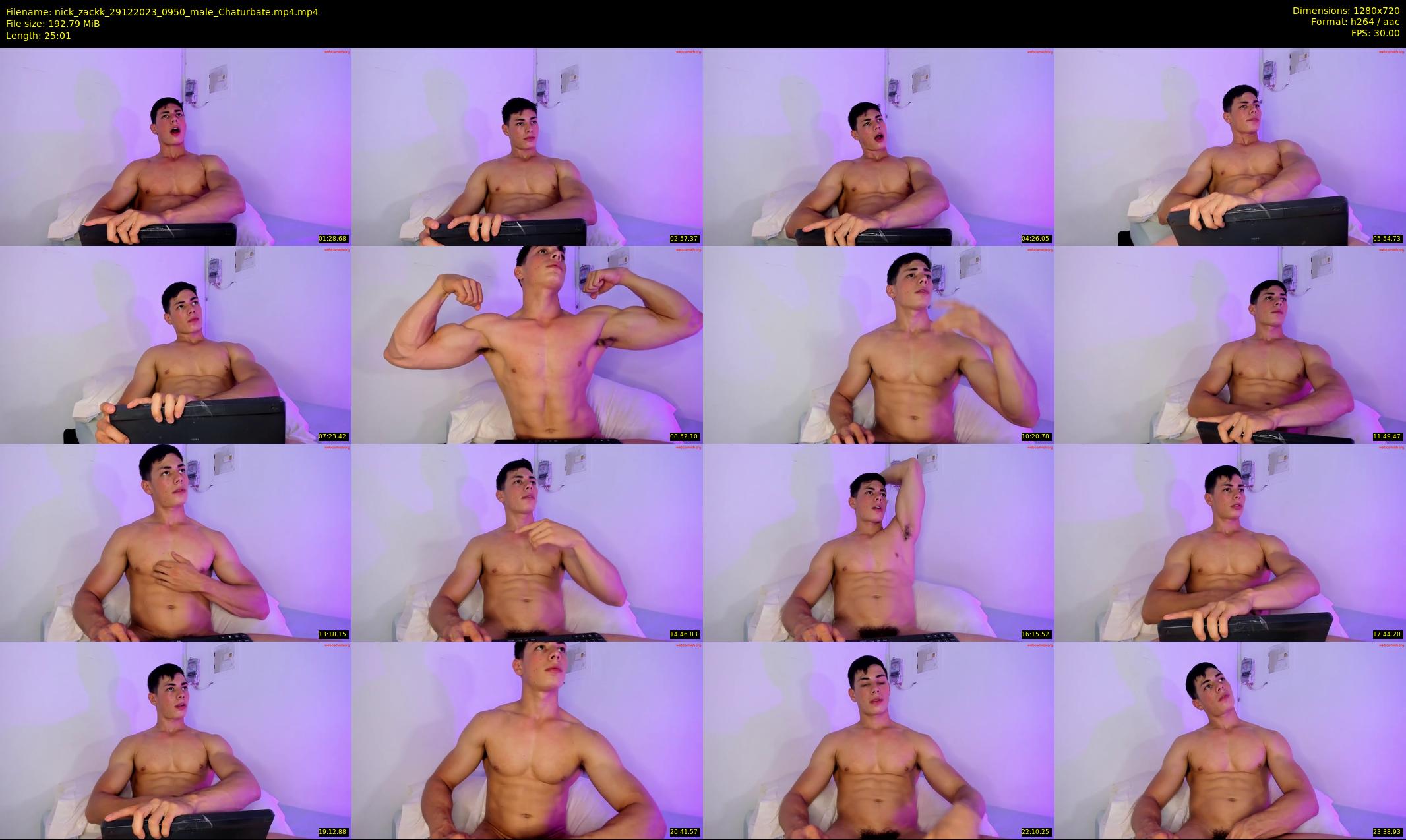 nick_zackk — 26 minute Chaturbate male cam show recording, 720p, Dec 29, 2023