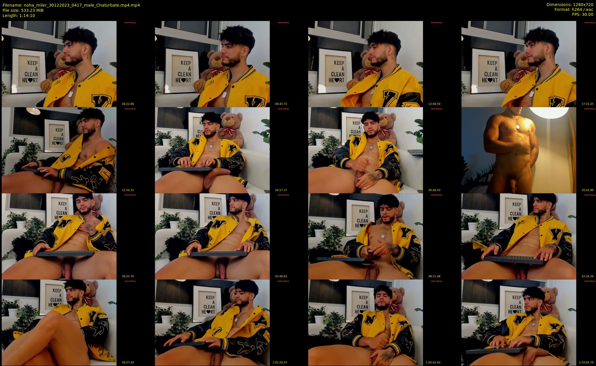 noha_miler — 75 minute Chaturbate male cam show recording, 720p, Dec 30, 2023