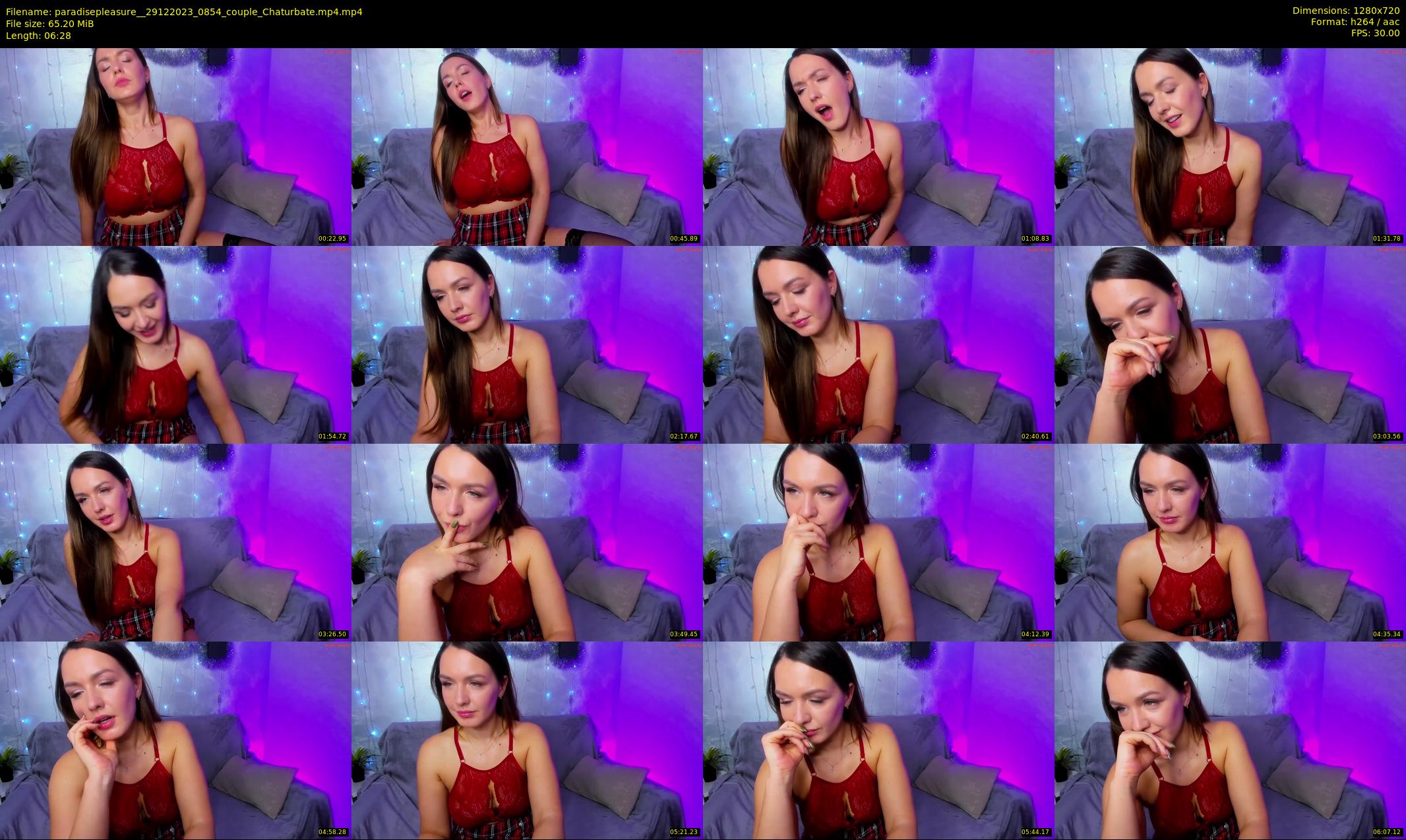 paradisepleasure_ — 7 minute Chaturbate couple cam show recording, 720p, Dec 29, 2023