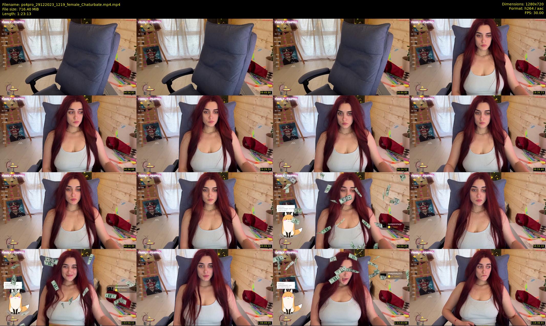 ps4pro — 84 minute Chaturbate female cam show recording, 720p, Dec 29, 2023