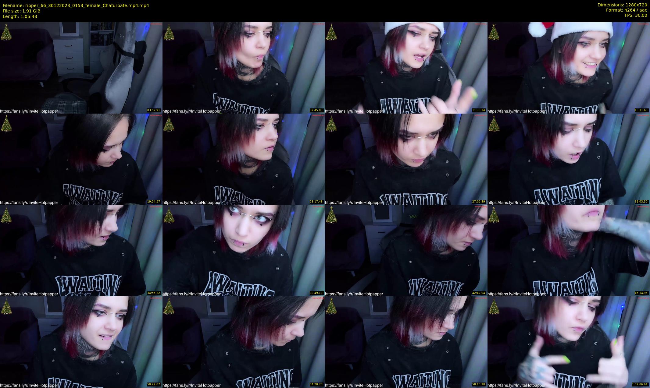 ripper_66 — 66 minute Chaturbate female cam show recording, 720p, Dec 30, 2023