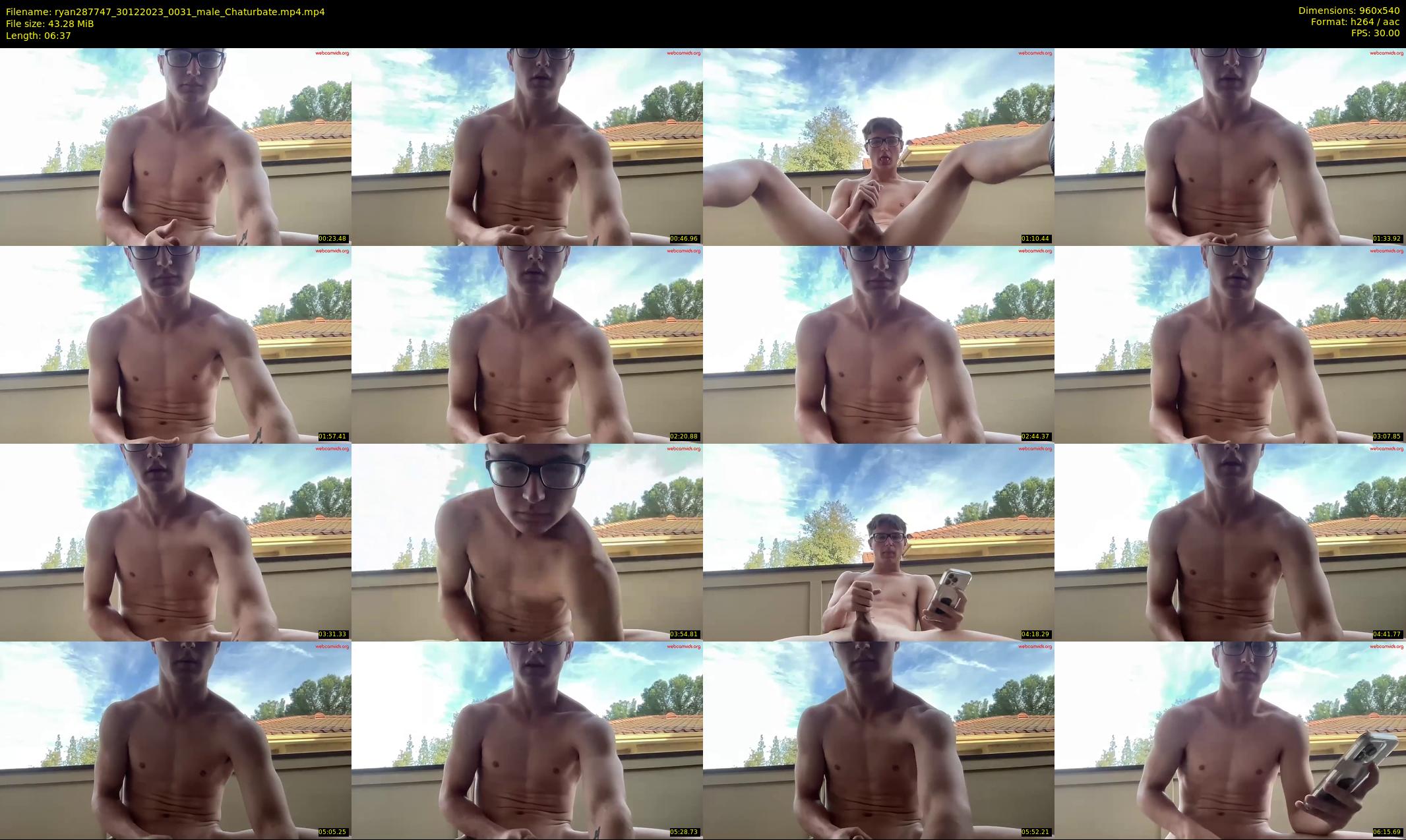 ryan287747 — 7 minute Chaturbate male cam show recording, 480p, Dec 30, 2023