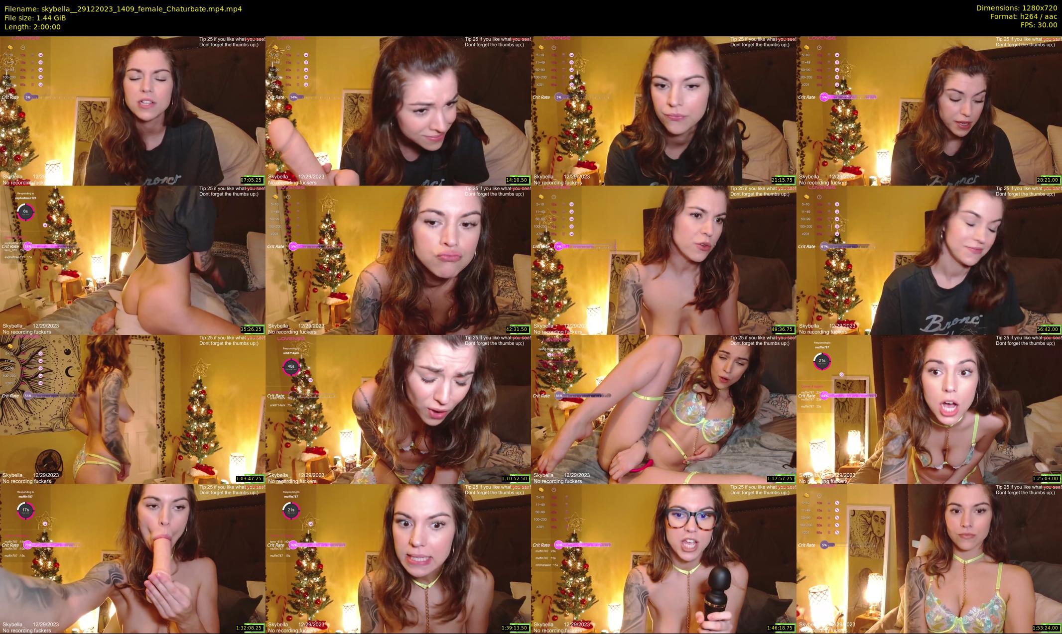 skybella_ — 120 minute Chaturbate female cam show recording, 720p, Dec 29, 2023