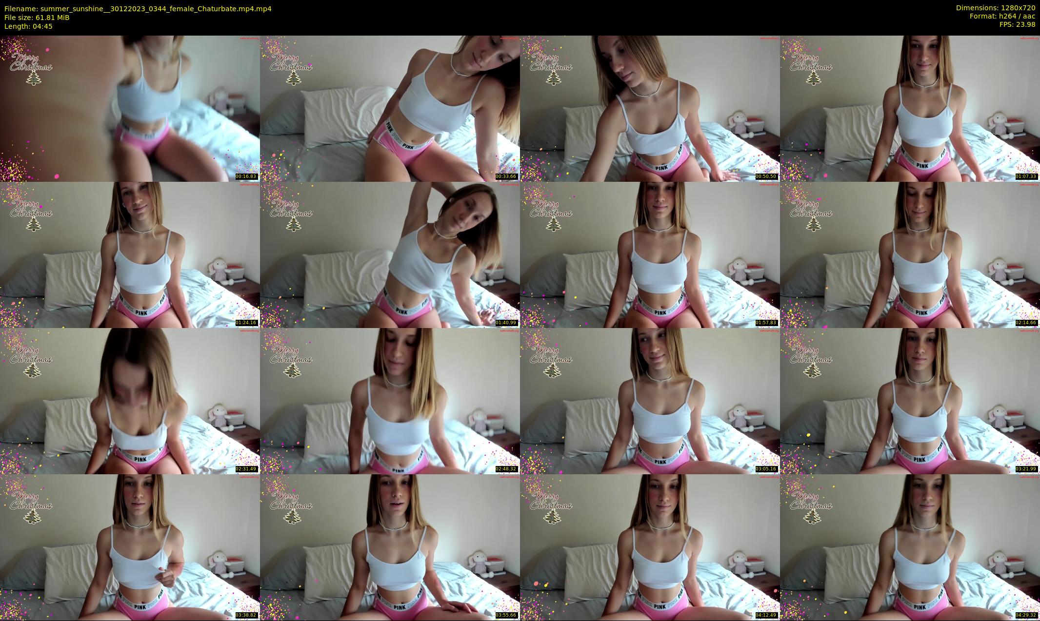 summer_sunshine_ — 5 minute Chaturbate female cam show recording, 720p, Dec 30, 2023