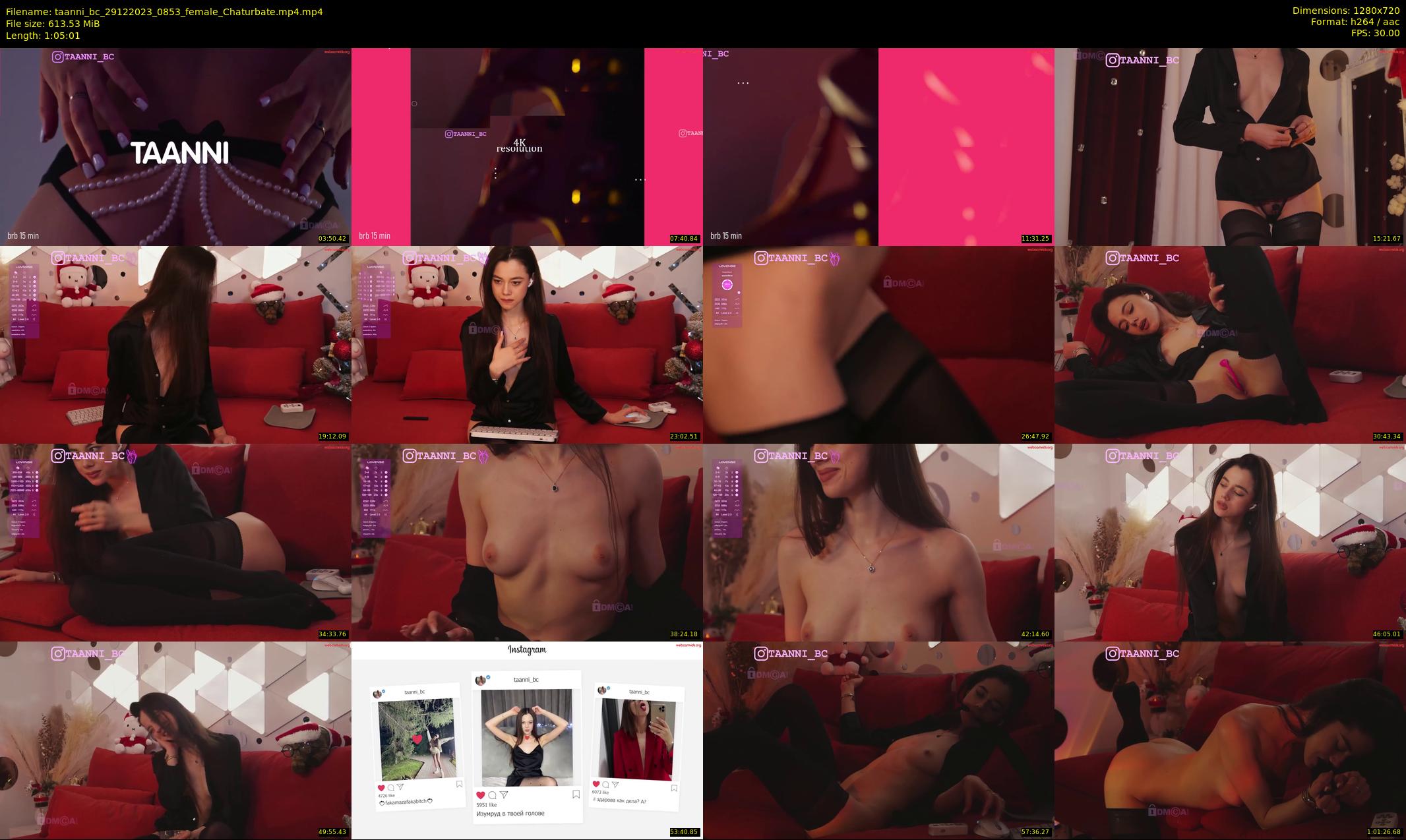 taanni_bc — 66 minute Chaturbate female cam show recording, 720p, Dec 29, 2023