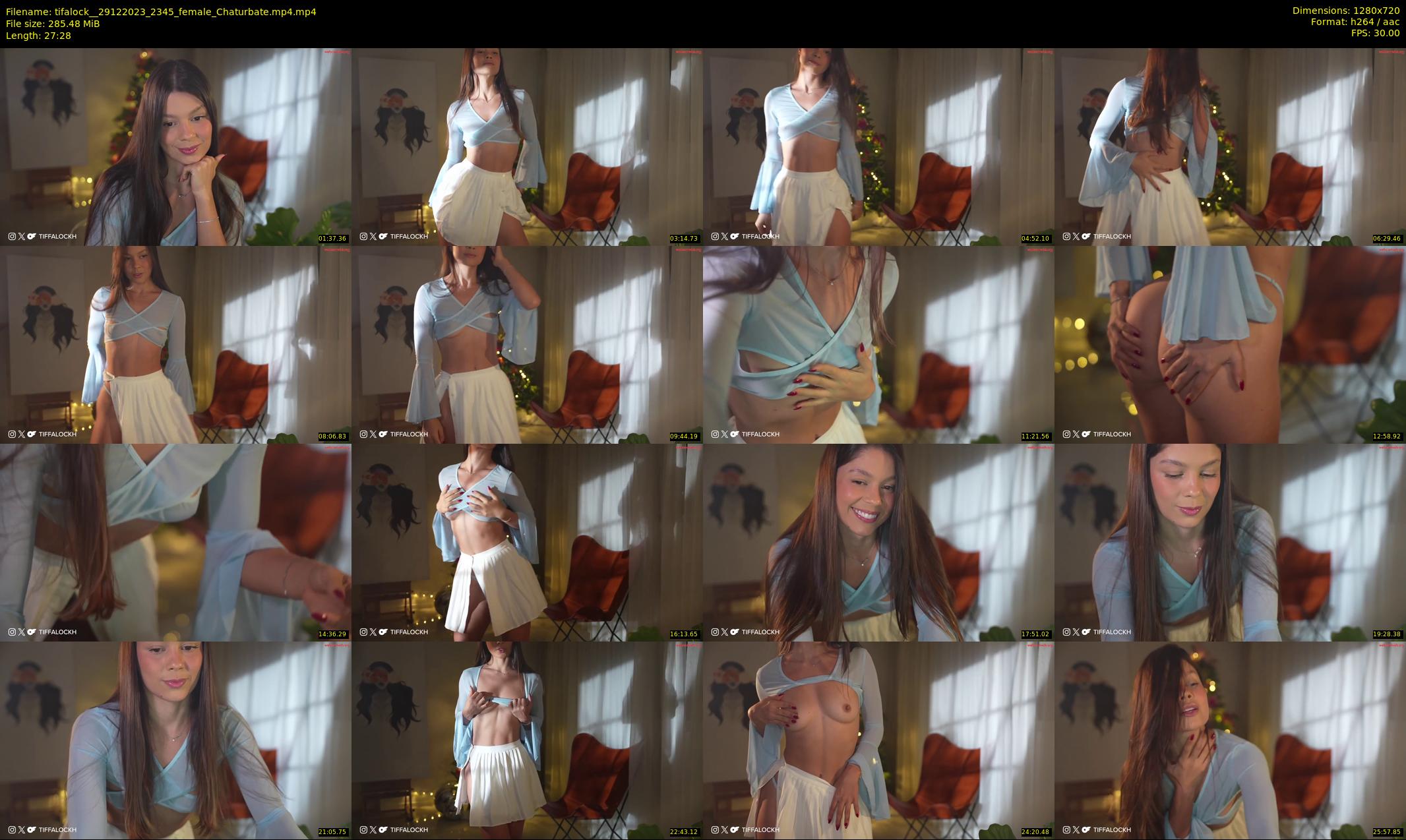 tifalock_ — 28 minute Chaturbate female cam show recording, 720p, Dec 29, 2023