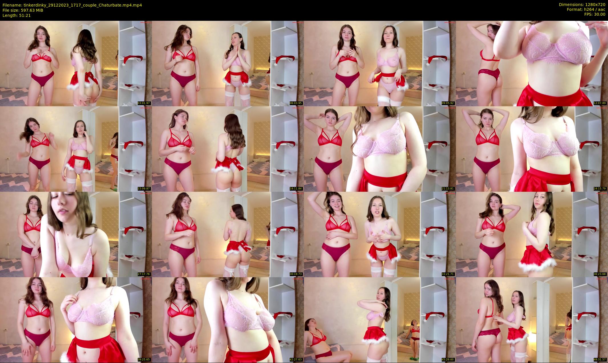 tinkerdinky — 52 minute Chaturbate female cam show recording, 720p, Dec 29, 2023